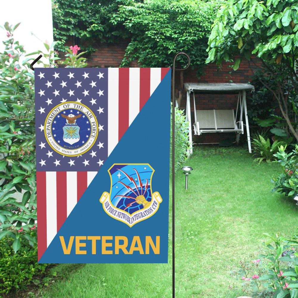 US Air Force Communications Command Veteran House Flag 28 inches x 40 inches Twin-Side Printing-HouseFlag-USAF-Shield-Veterans Nation