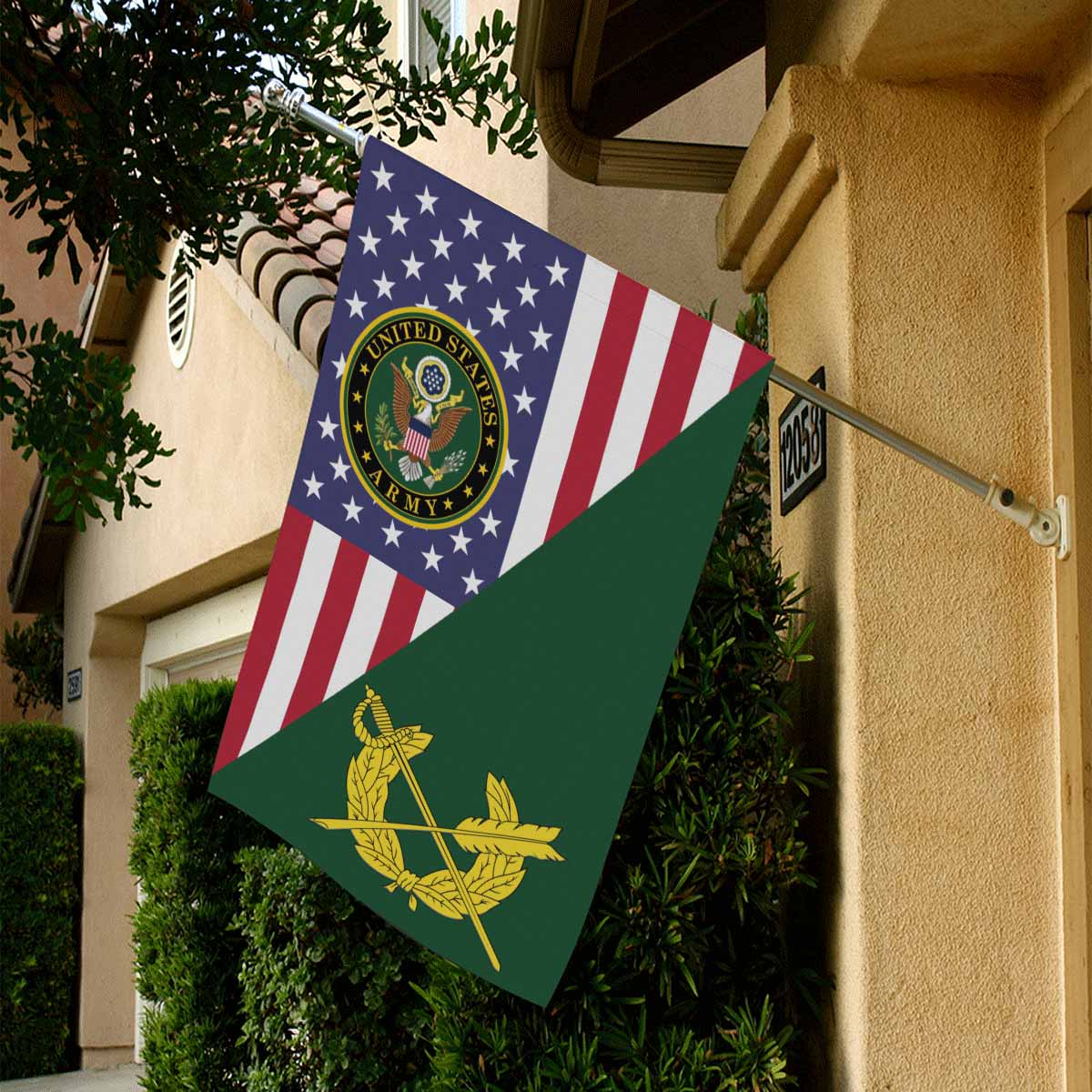 US Army Judge Advocate General's Corps House Flag 28 Inch x 40 Inch Twin-Side Printing-HouseFlag-Army-Branch-Veterans Nation