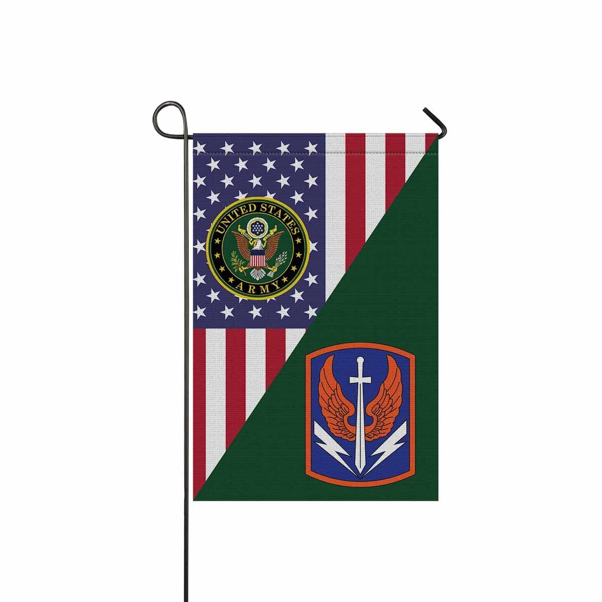 US ARMY 449TH THEATER AVIATION BRIGADE Garden Flag/Yard Flag 12 inches x 18 inches Twin-Side Printing-GDFlag-Army-CSIB-Veterans Nation