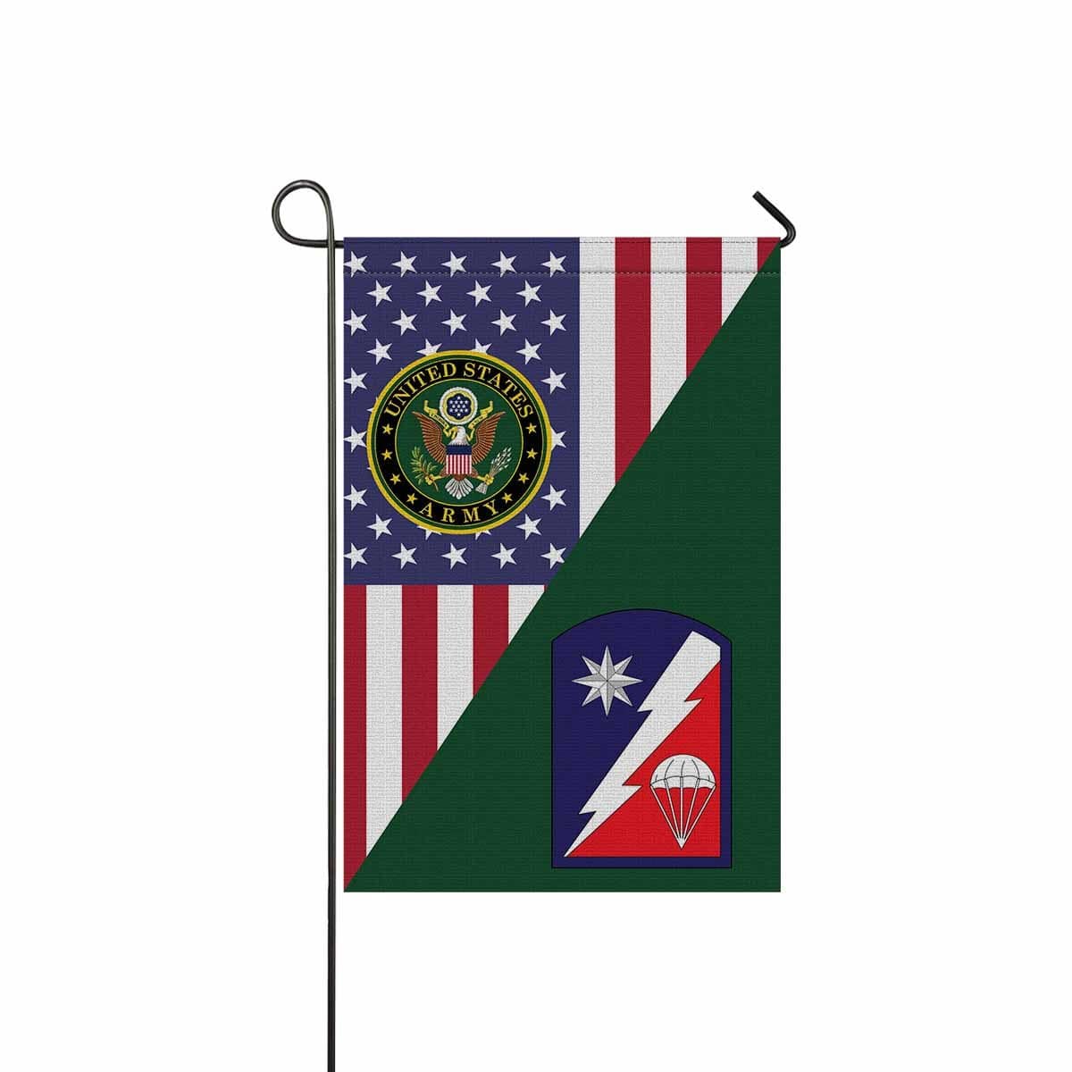 US ARMY 82 SUSTAINMENT BRIGADE Garden Flag/Yard Flag 12 inches x 18 inches Twin-Side Printing-GDFlag-Army-CSIB-Veterans Nation