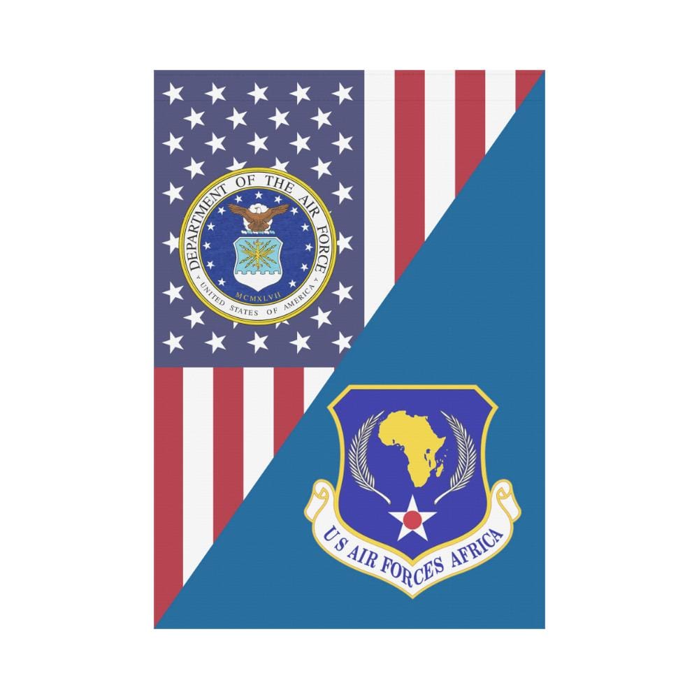 United States Air Forces Africa House Flag 28 inches x 40 inches Twin-Side Printing-HouseFlag-USAF-Shield-Veterans Nation