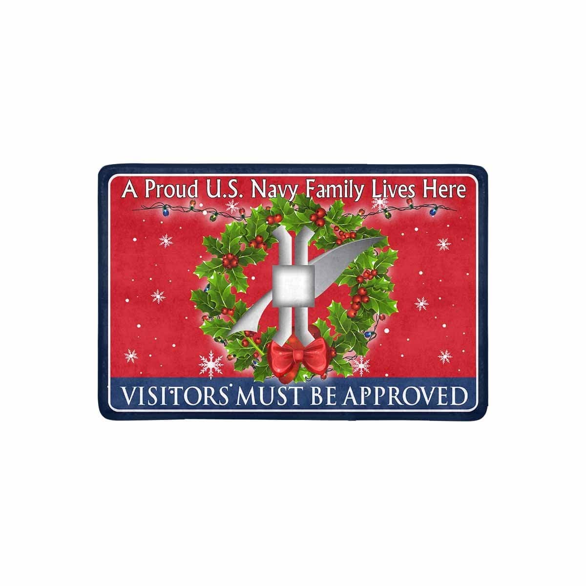 US Navy Legalman Navy LN - Visitors must be approved-Doormat-Navy-Rate-Veterans Nation