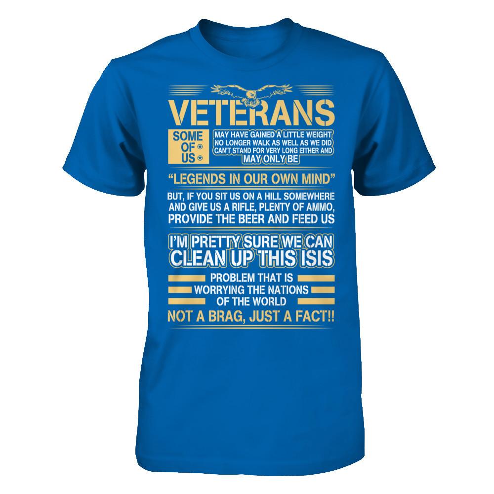 Military T-Shirt "Veteran - Legend In Our Mind"-TShirt-General-Veterans Nation