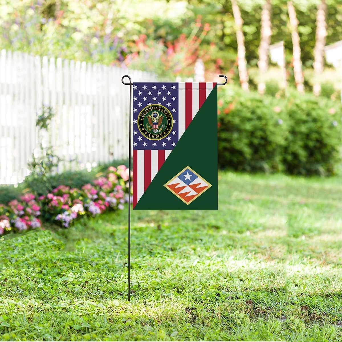 US ARMY 261 SIGNAL BRIGADE Garden Flag/Yard Flag 12 inches x 18 inches Twin-Side Printing-GDFlag-Army-CSIB-Veterans Nation