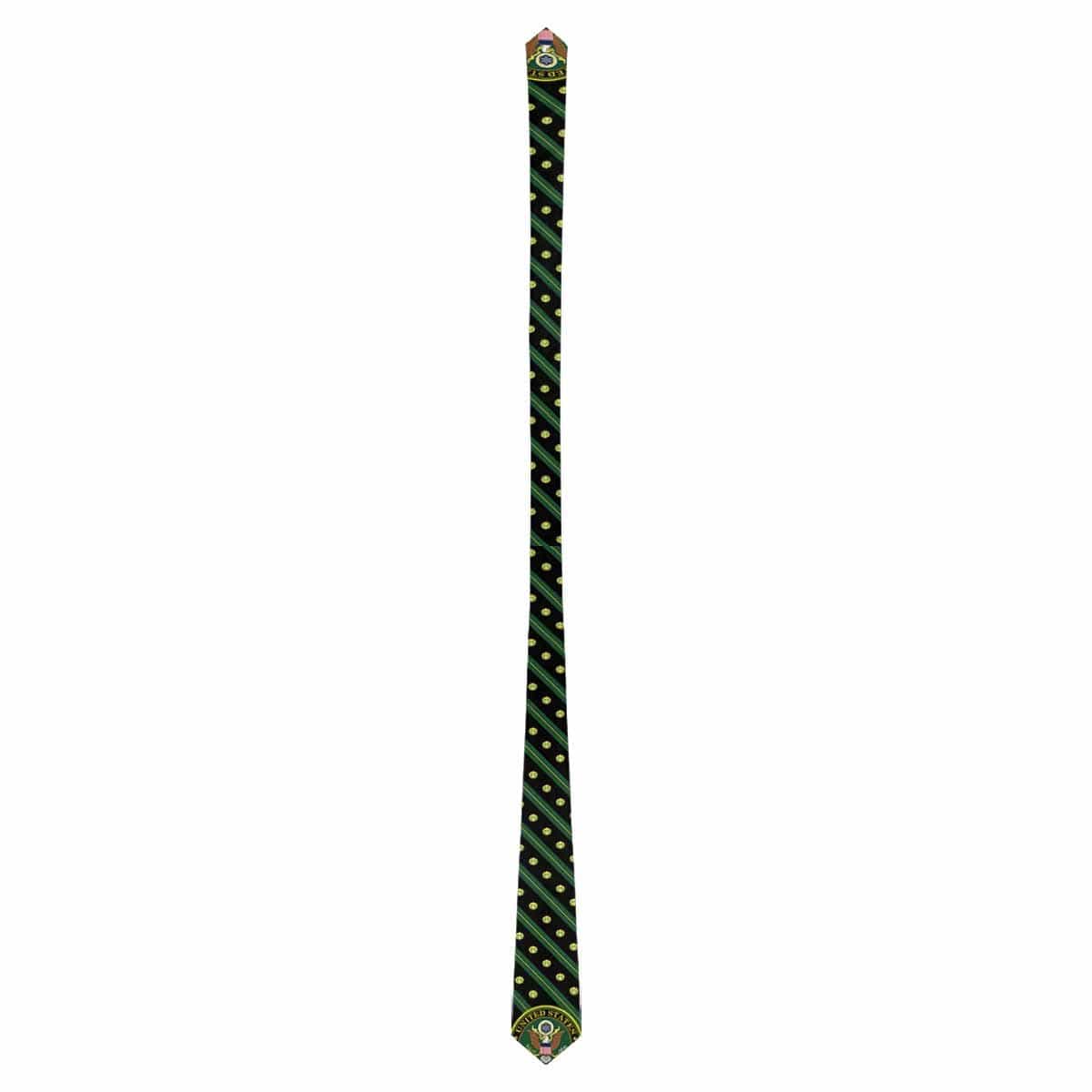 US Army Drill Sergeant Classic Necktie (Two Sides)-Necktie-Army-Branch-Veterans Nation