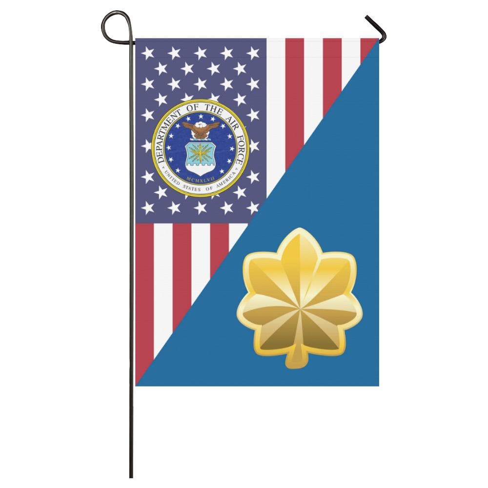 US Air Force O-4 Major Maj O4 Field Officer House Flag 28 inches x 40 inches Twin-Side Printing-HouseFlag-USAF-Ranks-Veterans Nation