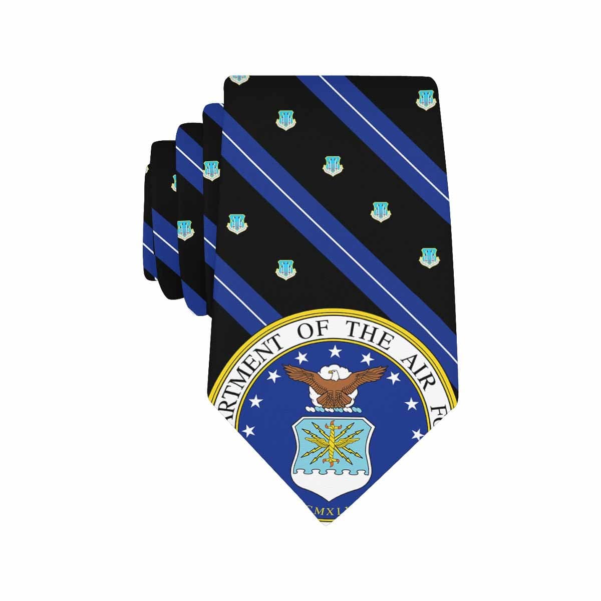 USAF Operational Test and Evaluation Center Classic Necktie (Two Sides)-Necktie-USAF-Major-Veterans Nation