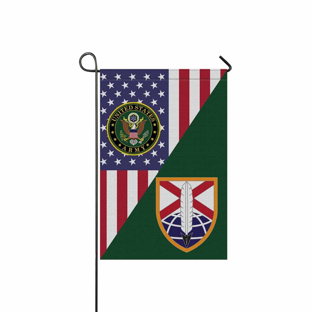 US ARMY 279TH ARMY FIELD SUPPORT BRIGADE Garden Flag/Yard Flag 12 inches x 18 inches Twin-Side Printing-GDFlag-Army-CSIB-Veterans Nation