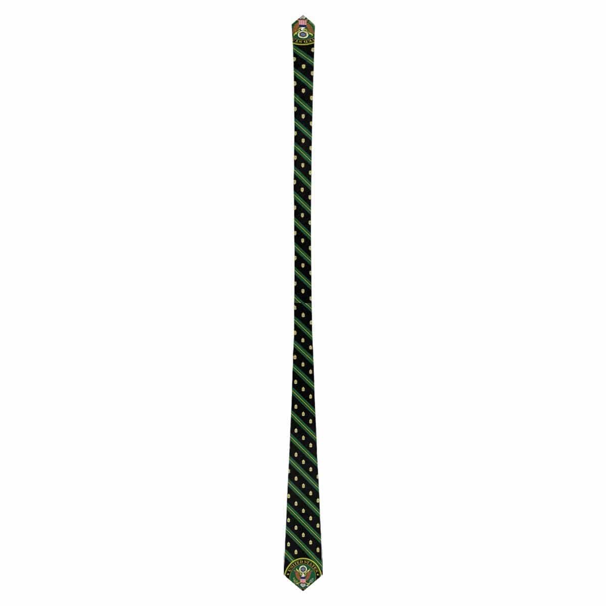 US Army E-9 SMA Classic Necktie (Two Sides)-Necktie-Army-Ranks-Veterans Nation