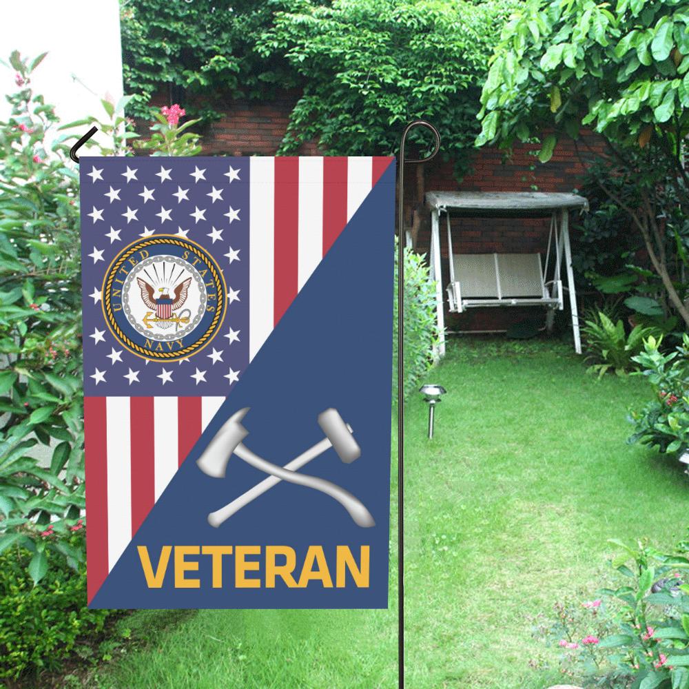 US Navy Damage Controlman Navy DC Veteran House Flag 28 inches x 40 inches Twin-Side Printing-HouseFlag-Navy-Rate-Veterans Nation