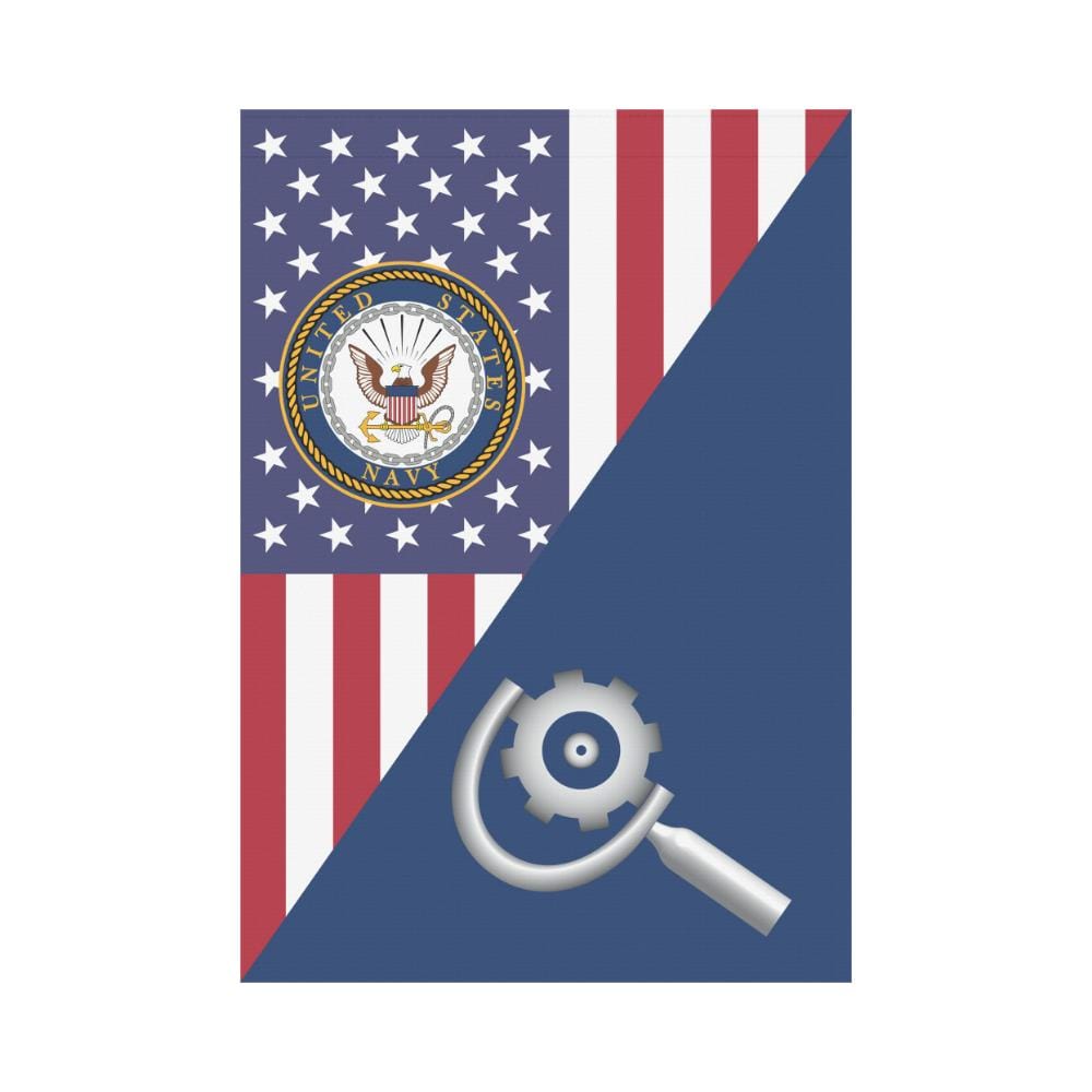 US Navy Machinery repairman Navy MR House Flag 28 inches x 40 inches Twin-Side Printing-HouseFlag-Navy-Rate-Veterans Nation