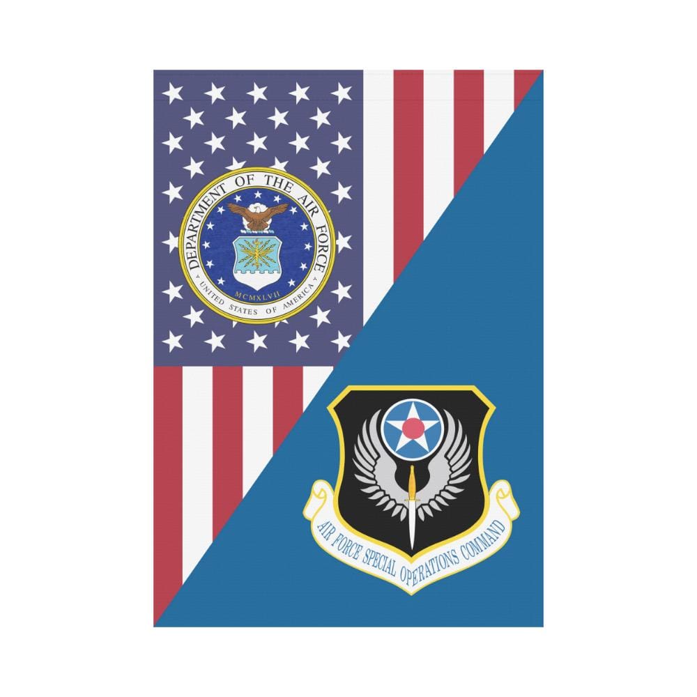 US Air Force Special Operations Command House Flag 28 inches x 40 inches Twin-Side Printing-HouseFlag-USAF-Shield-Veterans Nation