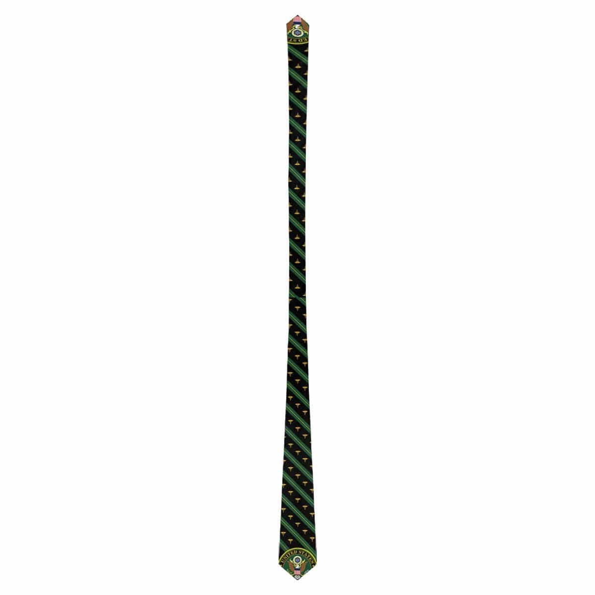 US Army Medical Specialist Corps Classic Necktie (Two Sides)-Necktie-Army-Branch-Veterans Nation