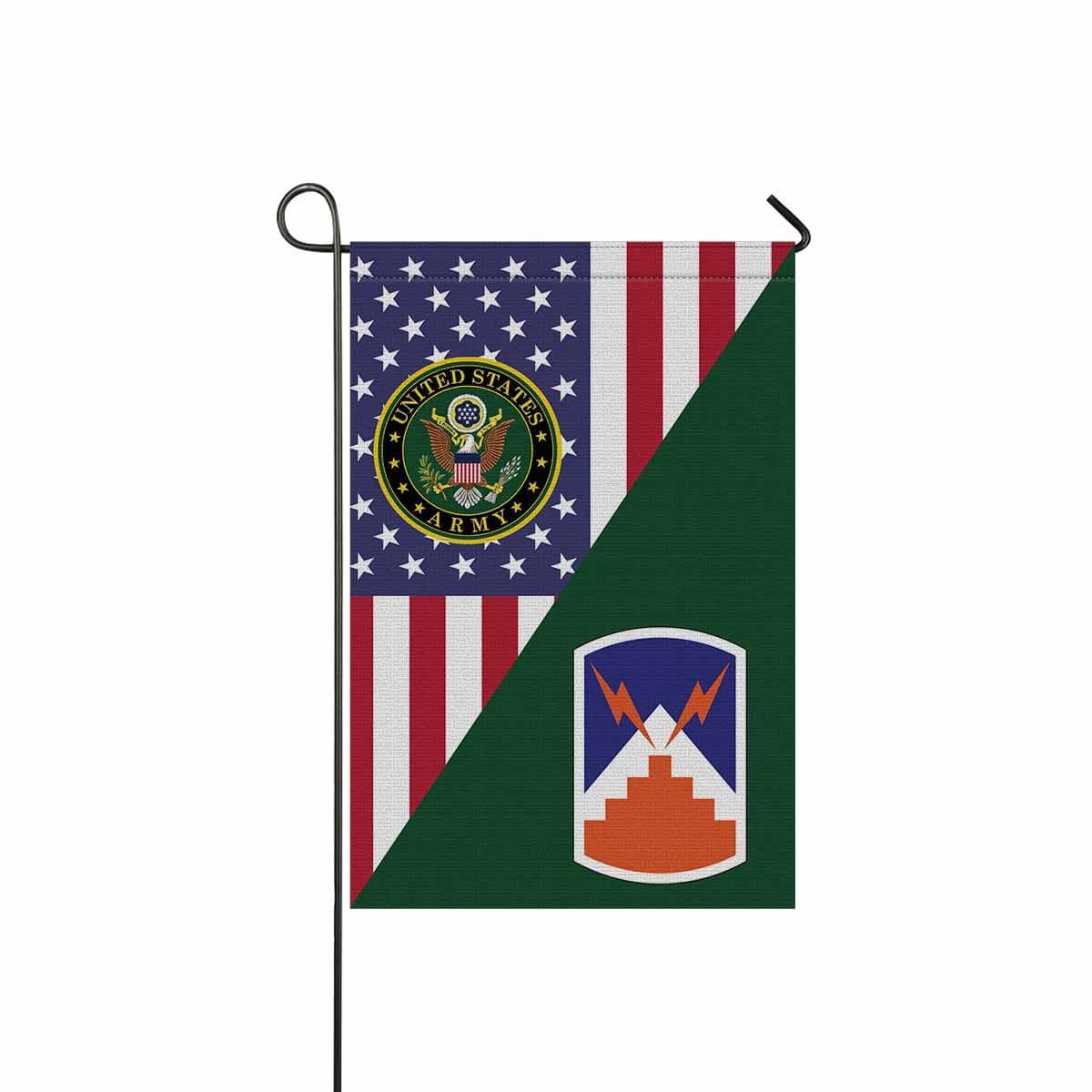 US ARMY 7TH SIGNAL BRIGADE Garden Flag/Yard Flag 12 inches x 18 inches Twin-Side Printing-GDFlag-Army-CSIB-Veterans Nation