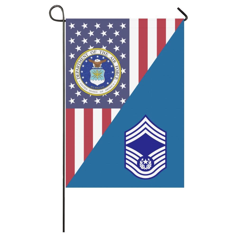 US Air Force E-9 Chief Masterergeant Of The Air Force E9 CMSAF Noncommissioned Officer (Special) House Flag 28 inches x 40 inches Twin-Side Printing-HouseFlag-USAF-Ranks-Veterans Nation