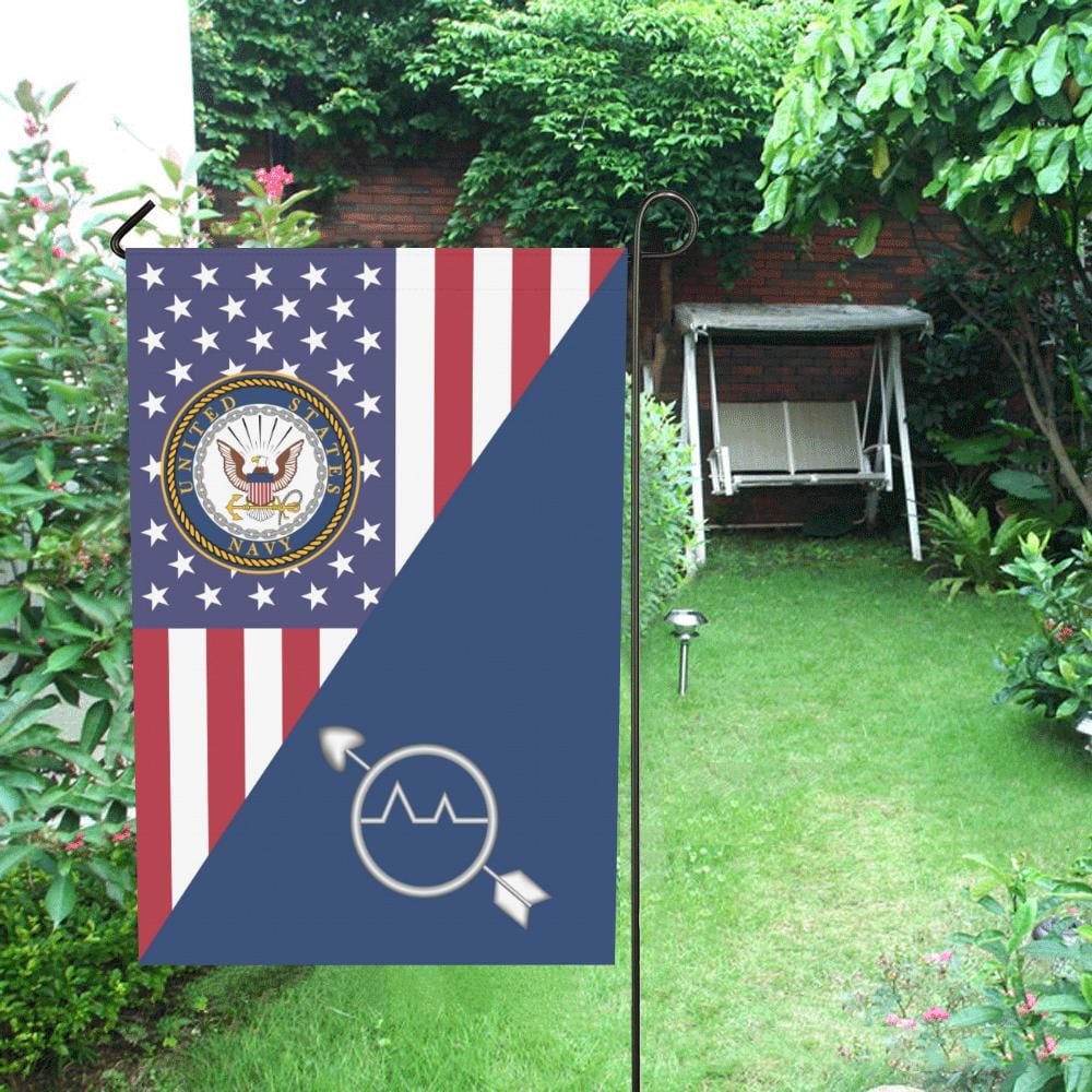 US Navy Operations specialist Navy OS House Flag 28 inches x 40 inches Twin-Side Printing-HouseFlag-Navy-Rate-Veterans Nation