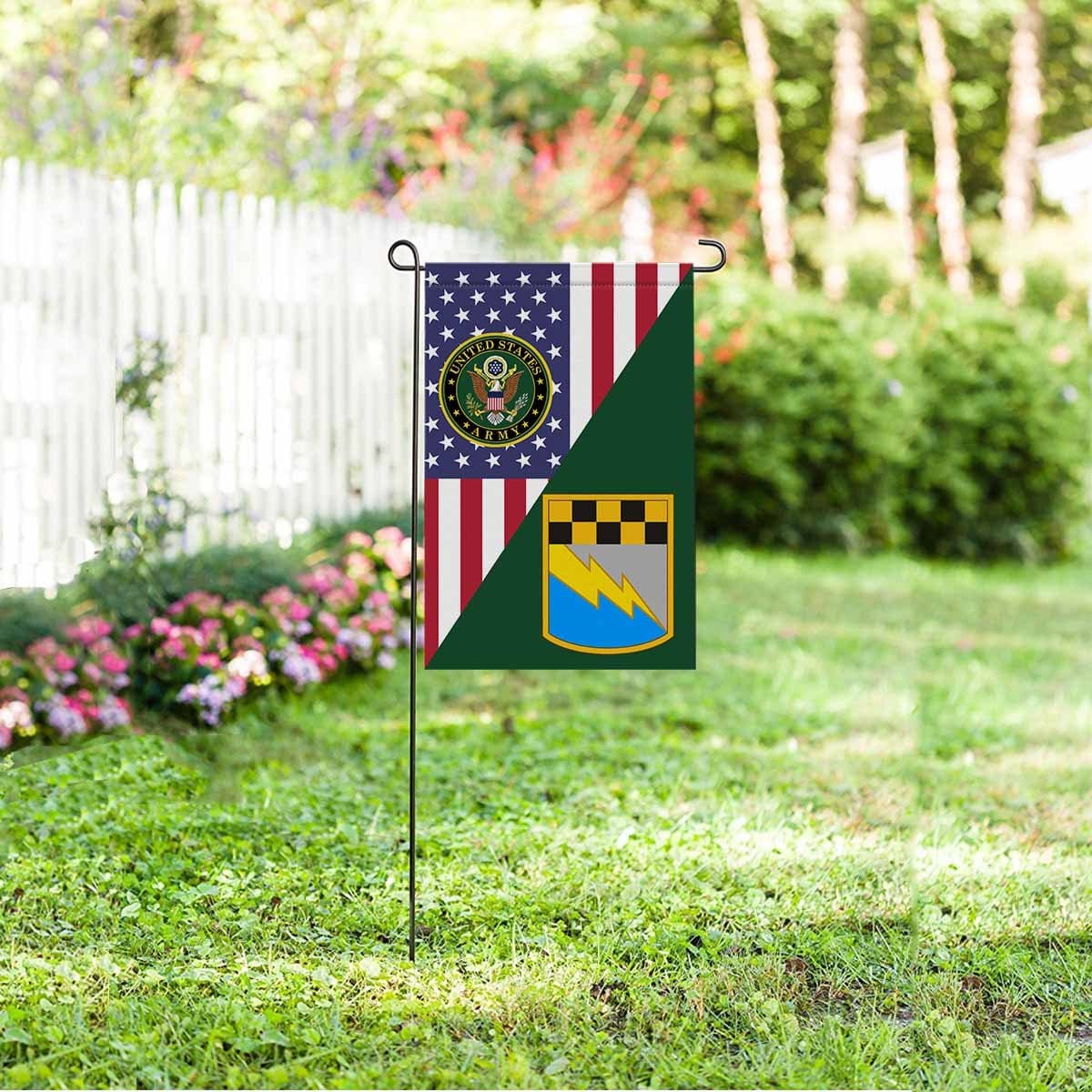 US ARMY 525TH EXPEDITIONARY MILITARY INTELLIGENCE BRIGADE Garden Flag/Yard Flag 12 inches x 18 inches Twin-Side Printing-GDFlag-Army-CSIB-Veterans Nation