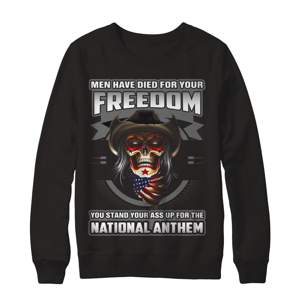 Military T-Shirt "Veteran Died For Your Freedom"-TShirt-General-Veterans Nation