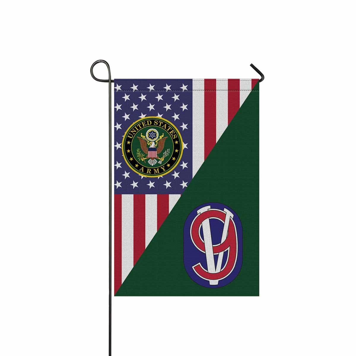 US ARMY 95 TRAINING DIVISION USAR Garden Flag/Yard Flag 12 inches x 18 inches Twin-Side Printing-GDFlag-Army-CSIB-Veterans Nation