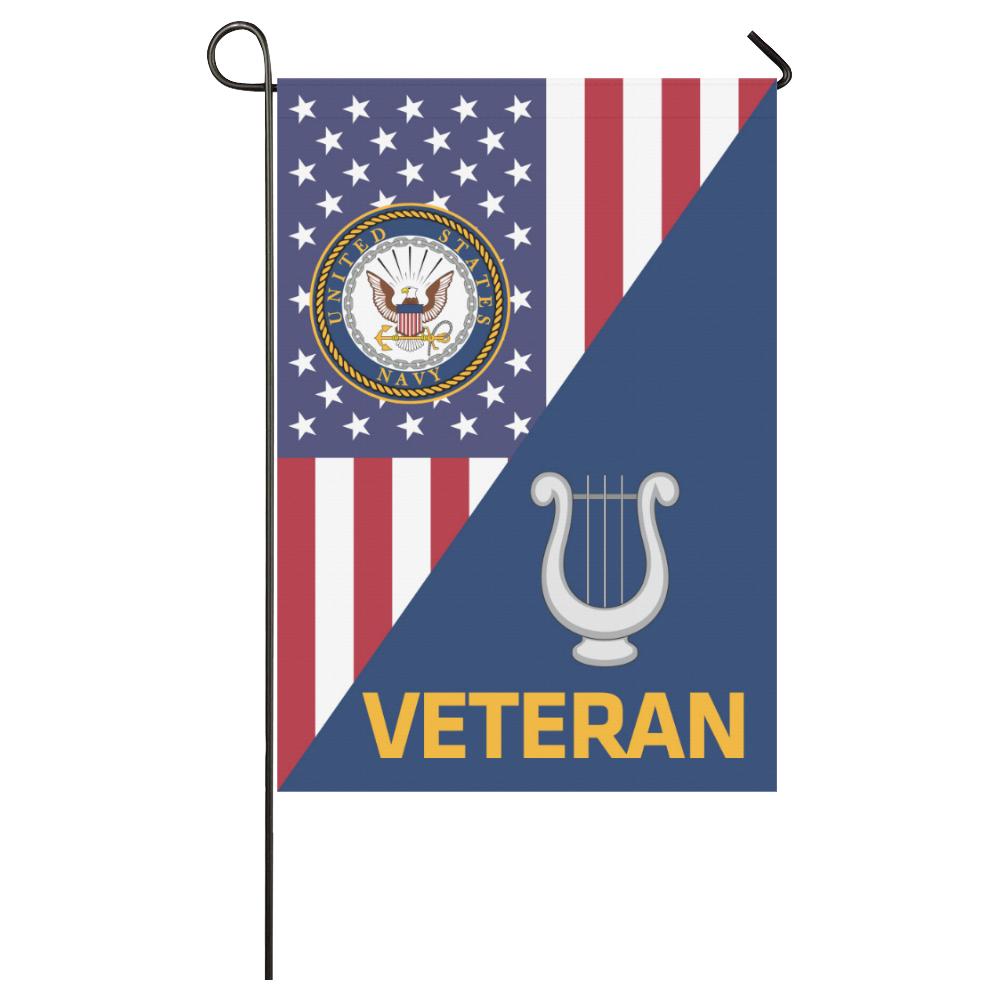 US Navy Musician Navy MU Veteran House Flag 28 inches x 40 inches Twin-Side Printing-HouseFlag-Navy-Rate-Veterans Nation