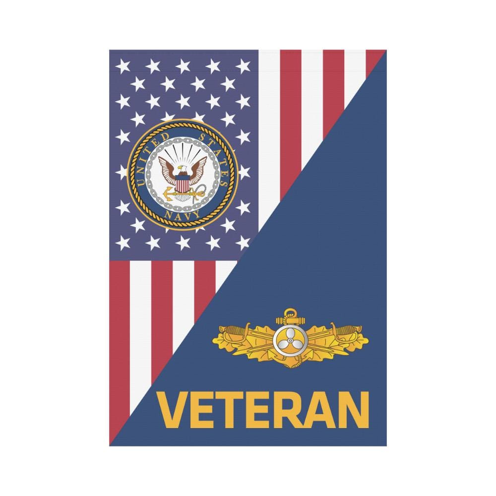 US Navy Engineering Duty Officer Veteran House Flag 28 inches x 40 inches Twin-Side Printing-HouseFlag-Navy-Badge-Veterans Nation