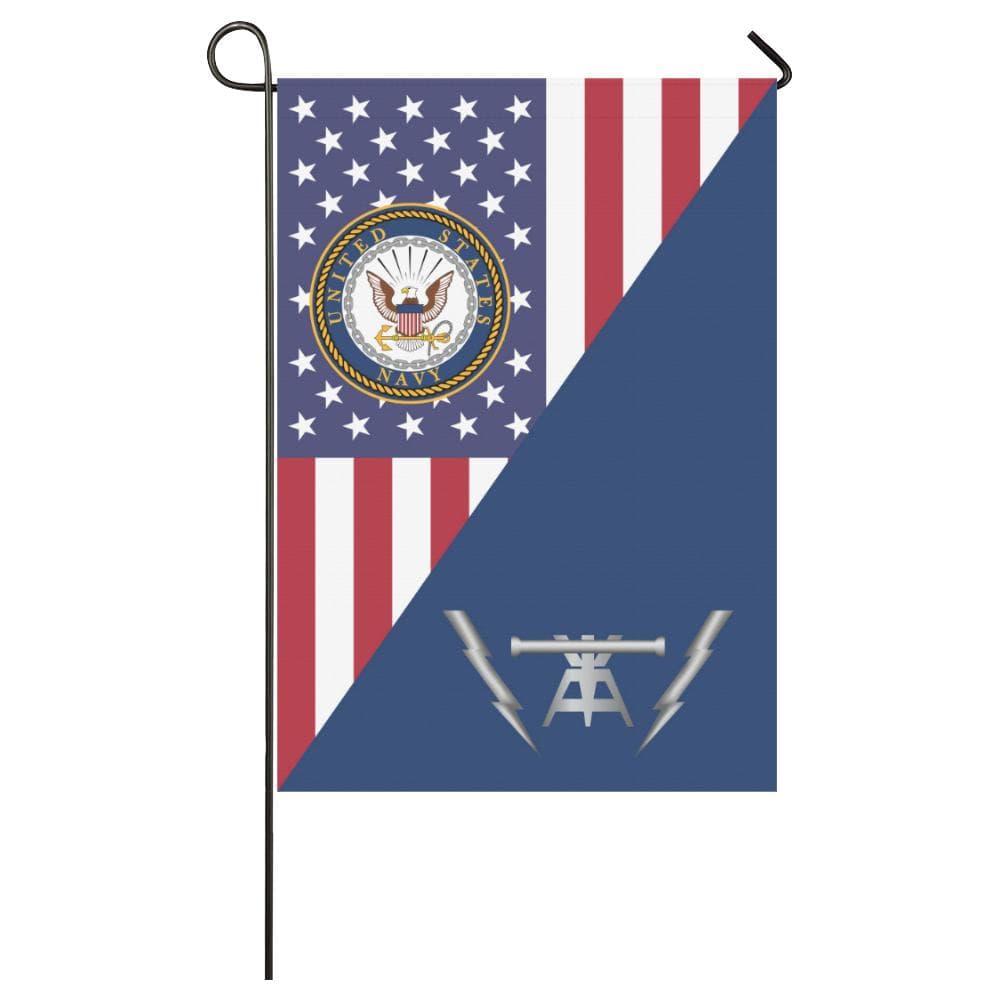 US Navy Fire Controlman Navy FC House Flag 28 inches x 40 inches Twin-Side Printing-HouseFlag-Navy-Rate-Veterans Nation