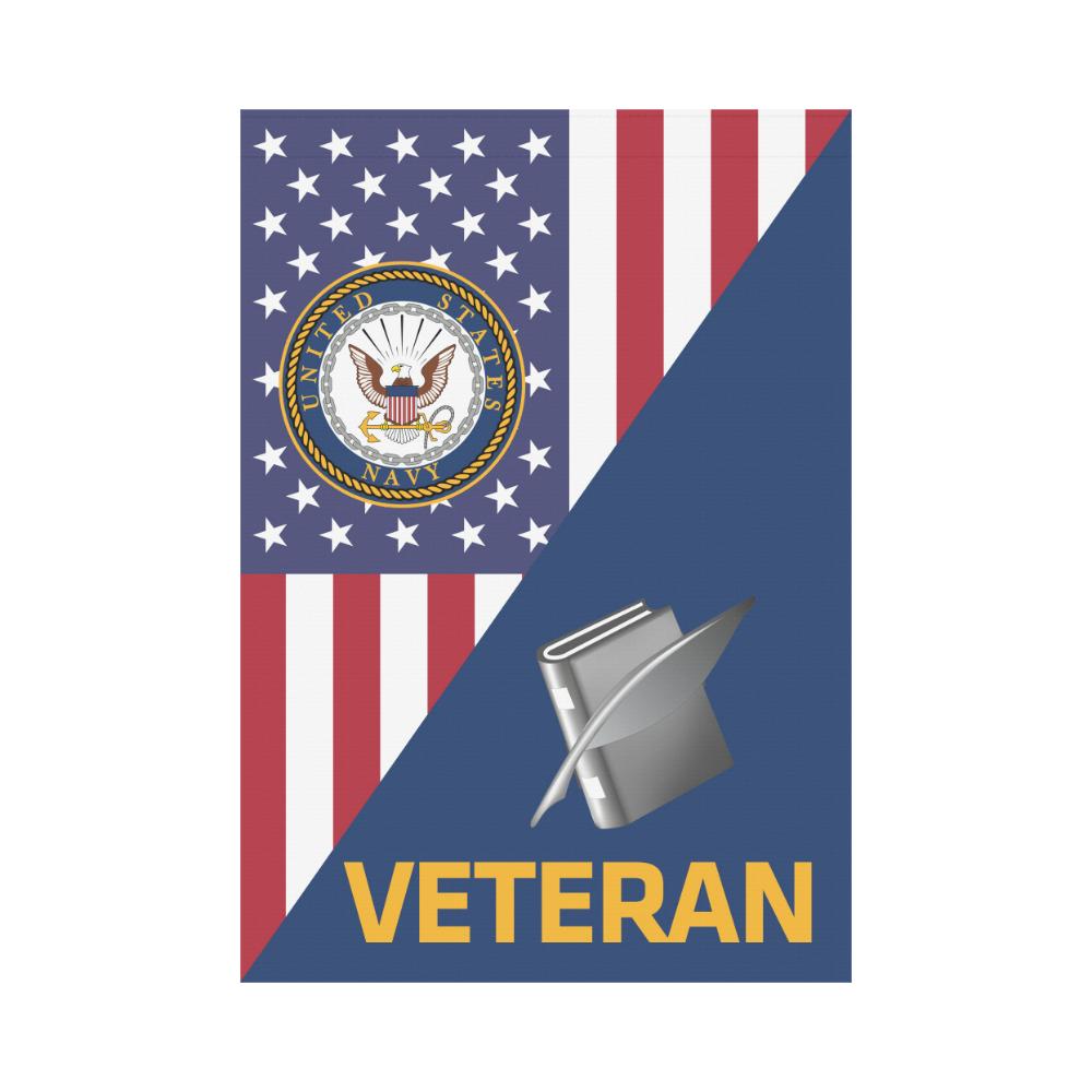 US Navy Personnel Specialist Navy PS Veteran House Flag 28 inches x 40 inches Twin-Side Printing-HouseFlag-Navy-Rate-Veterans Nation