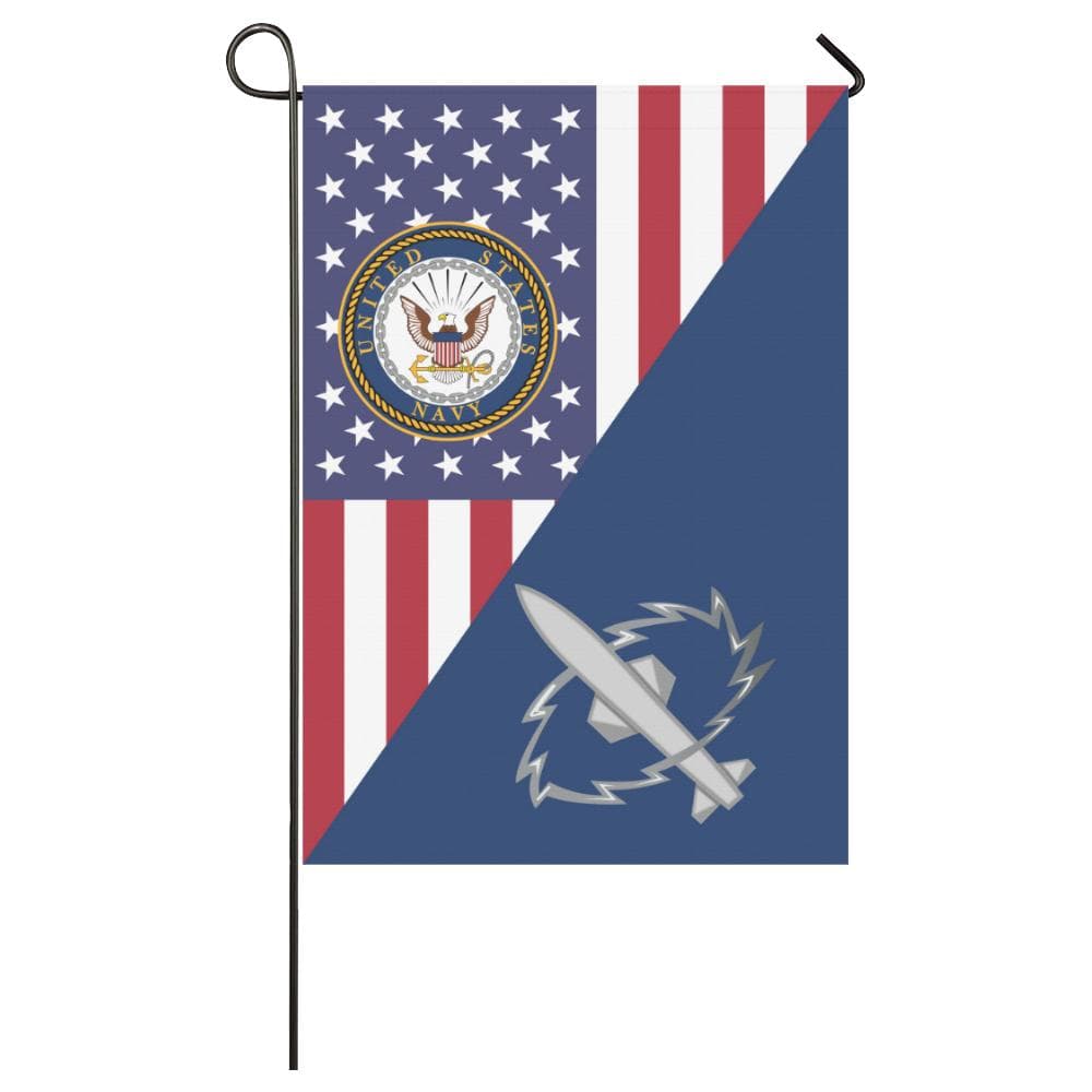 US Navy Missile Technician Navy MT House Flag 28 inches x 40 inches Twin-Side Printing-HouseFlag-Navy-Rate-Veterans Nation