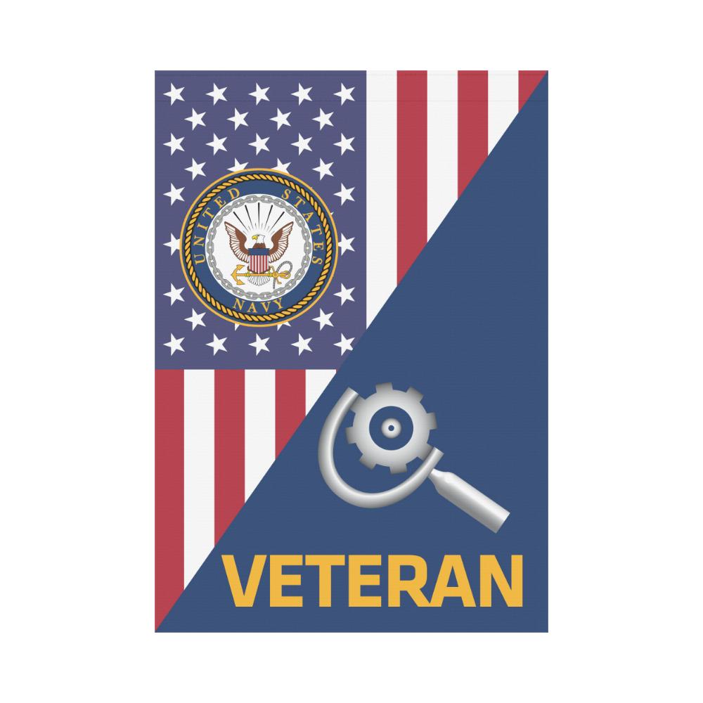 US Navy Machinery repairman Navy MR Veteran House Flag 28 inches x 40 inches Twin-Side Printing-HouseFlag-Navy-Rate-Veterans Nation