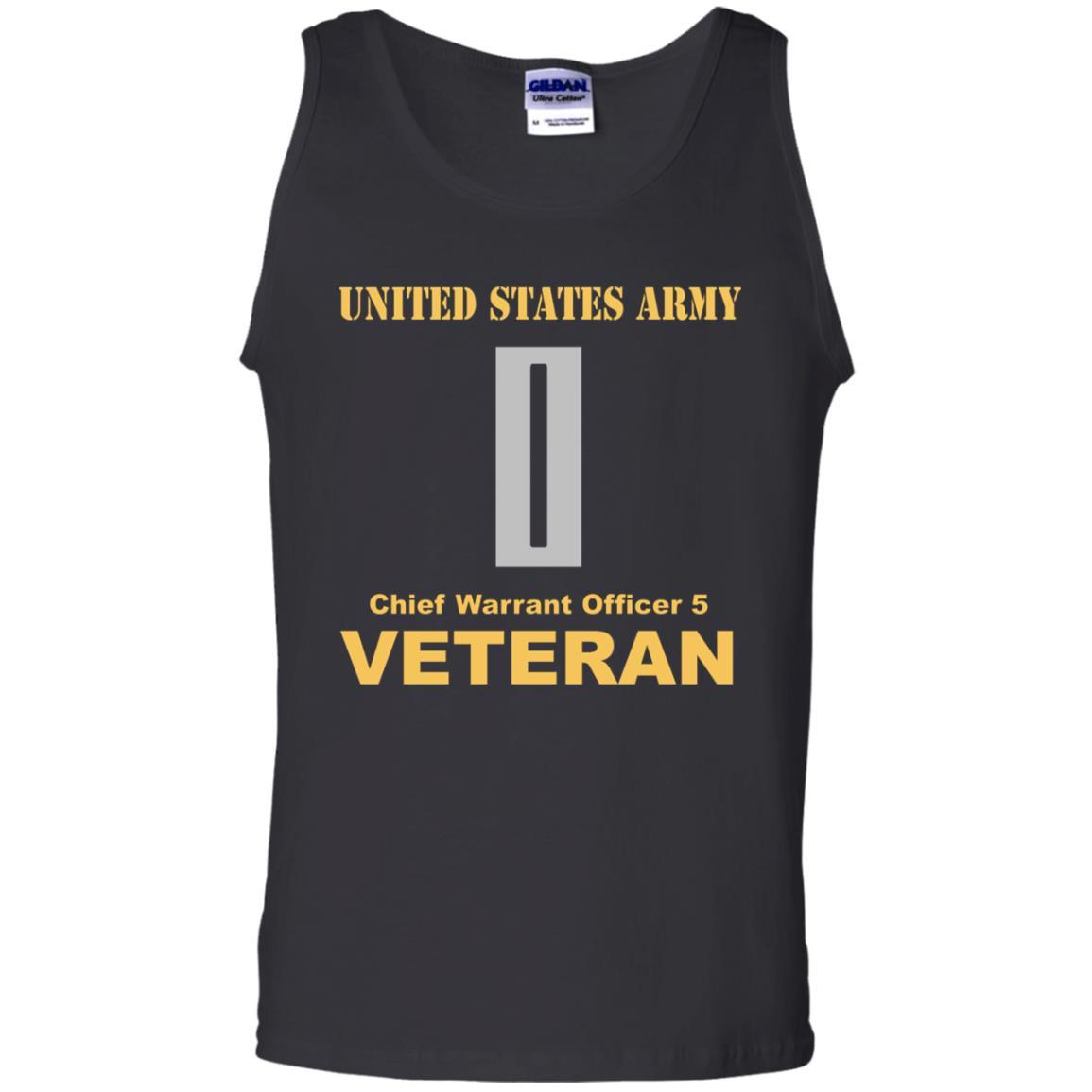 US Army W-5 Chief Warrant Officer 5 W5 CW5 Warrant Officer Veteran Men T Shirt On Front-TShirt-Army-Veterans Nation