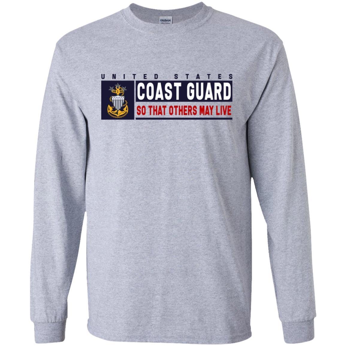 US Coast Guard E-9 Master Chief Petty Officer Of The Coast Guard E9 MCPOC So That Others May Live Long Sleeve - Pullover Hoodie-TShirt-USCG-Veterans Nation