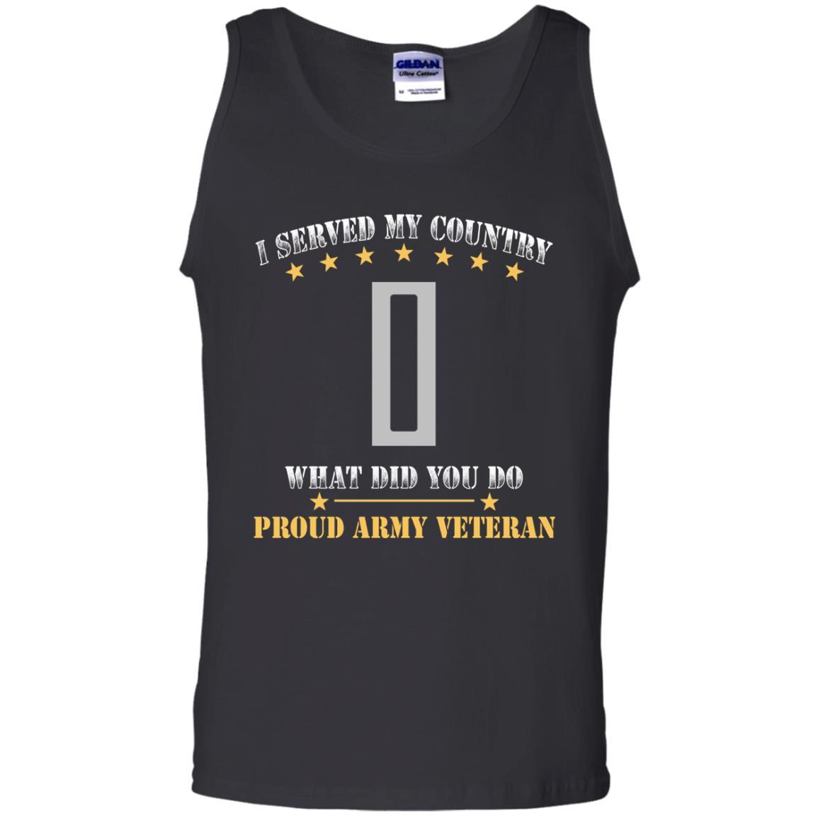 US Army W-5 Chief Warrant Officer 5 W5 CW5 Warrant Officer Ranks Men Front T Shirt - Proud US Army Veteran-TShirt-Army-Veterans Nation