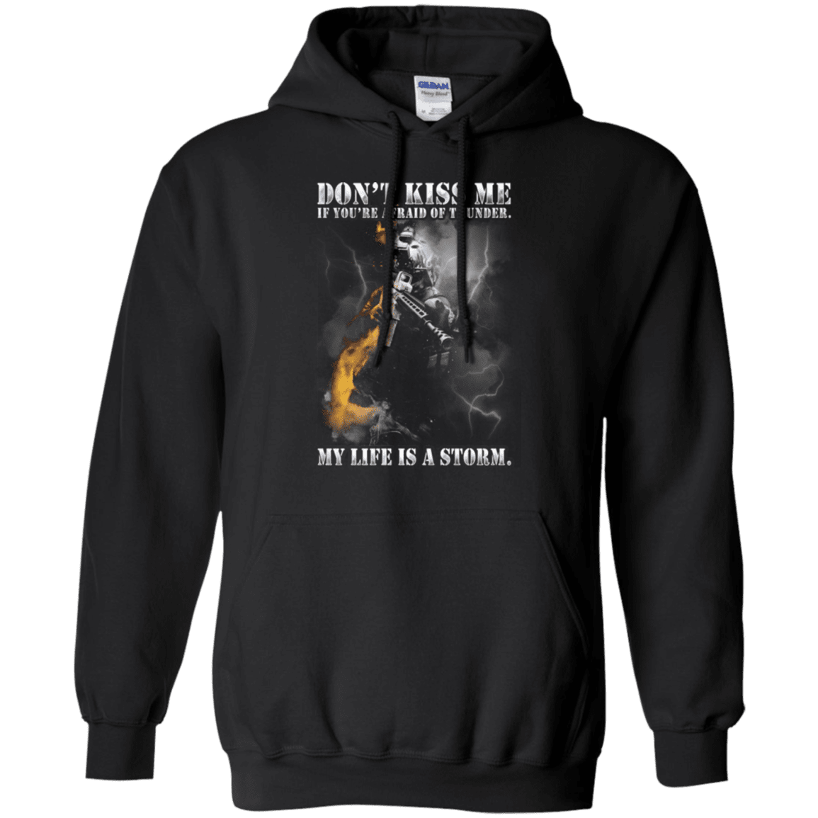 Military T-Shirt "My Life Is Storm Veteran"-TShirt-General-Veterans Nation