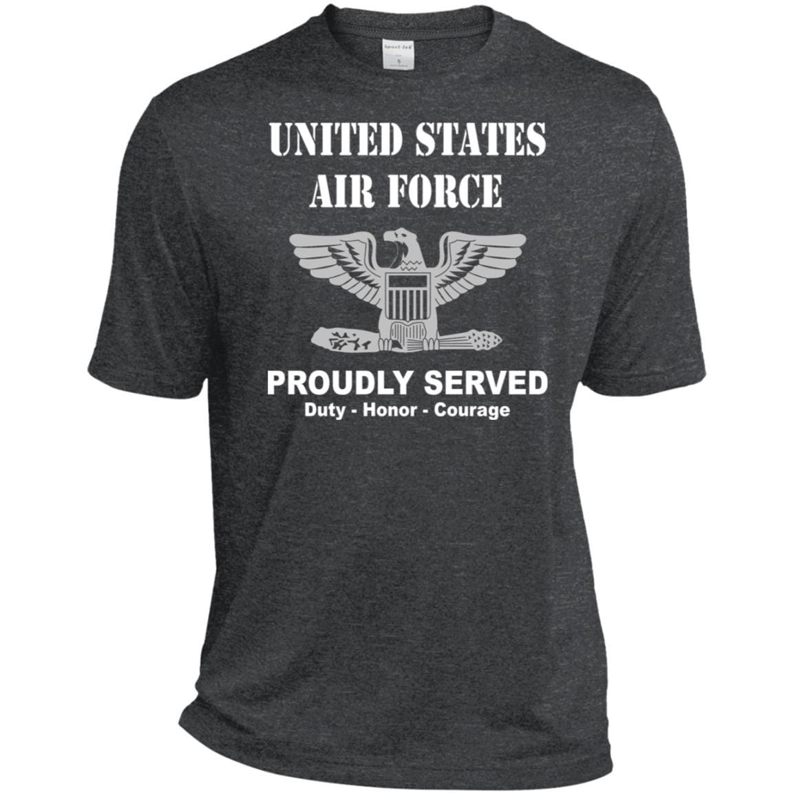 US Air Force O-6 Colonel Col O6 Field Officer Ranks T shirt Sport-Tek Tall Pullover Hoodie - T-Shirt-TShirt-USAF-Veterans Nation