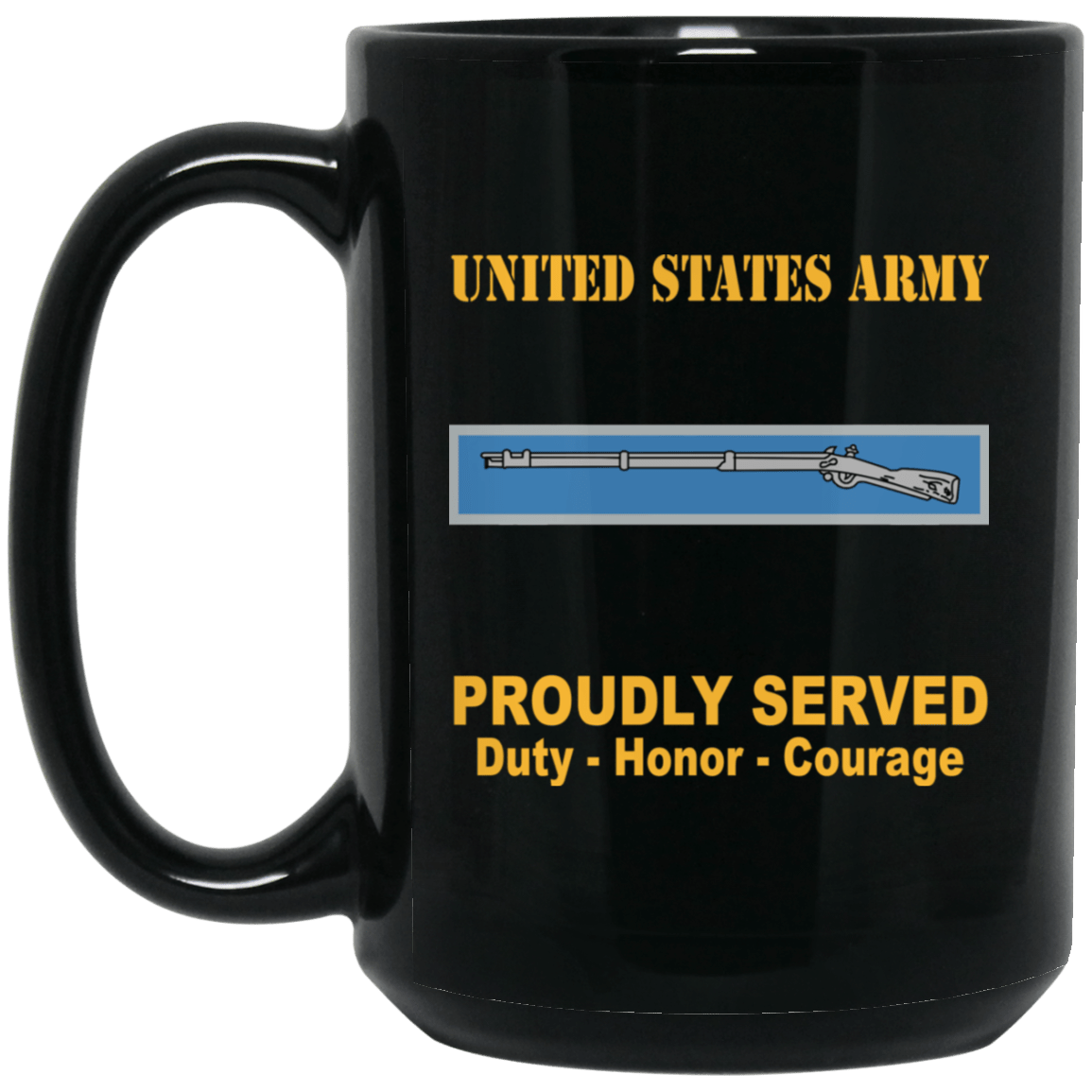 US Army Expert Infantryman Badge 11 oz - 15 oz-Mug-Army-Badge-Veterans Nation