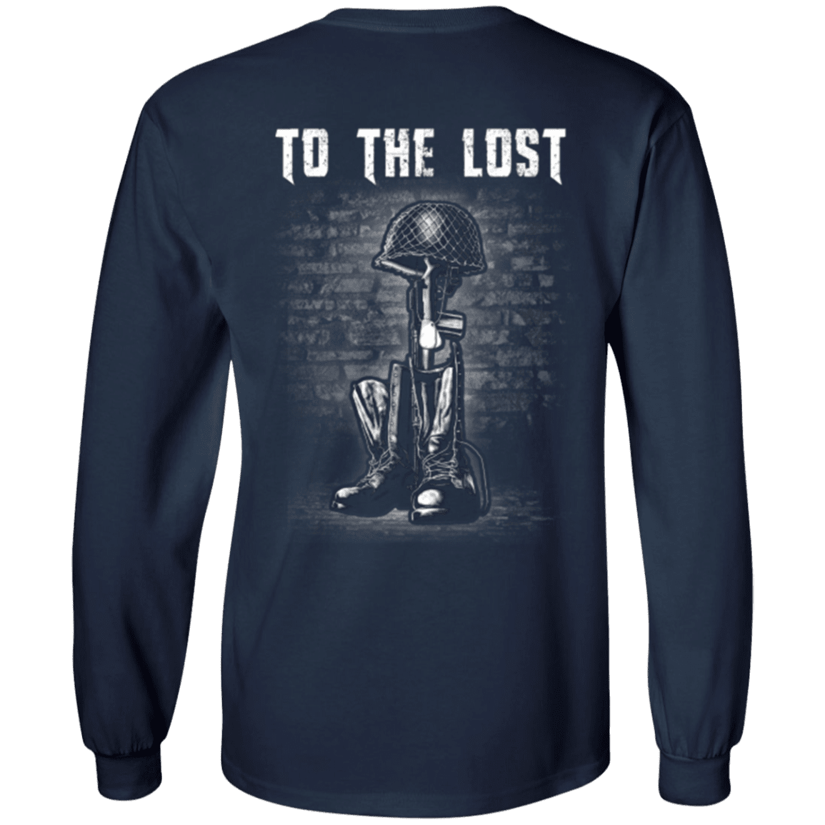 Military T-Shirt "To The Lost - Veteran"-TShirt-General-Veterans Nation