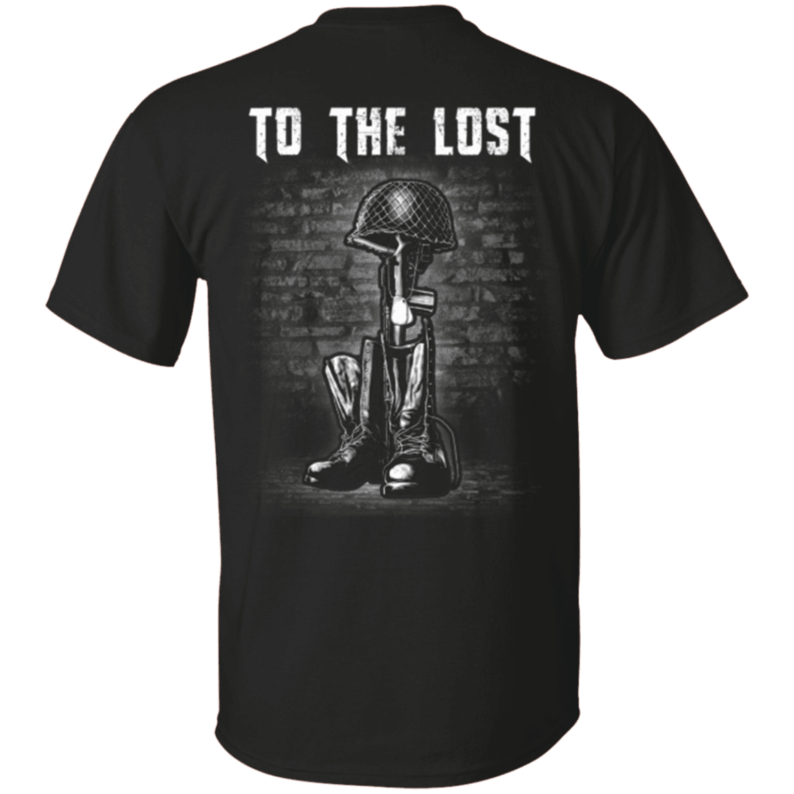 Military T-Shirt "To The Lost - Veteran"-TShirt-General-Veterans Nation