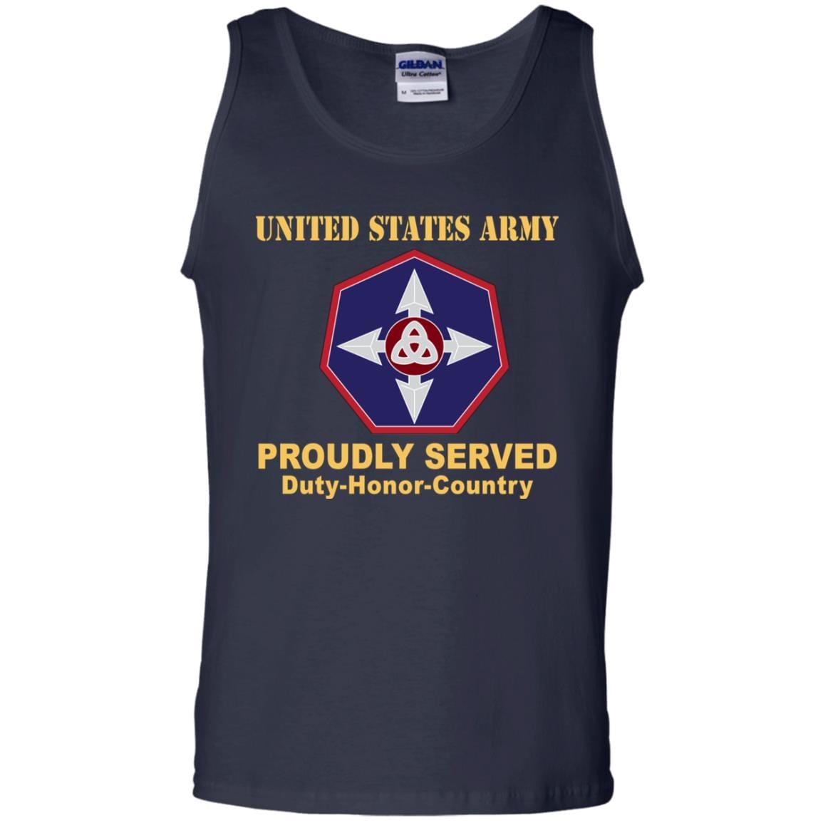 US ARMY 364TH EXPEDITIONARY SUSTAINMENT COMMAND- Proudly Served T-Shirt On Front For Men-TShirt-Army-Veterans Nation