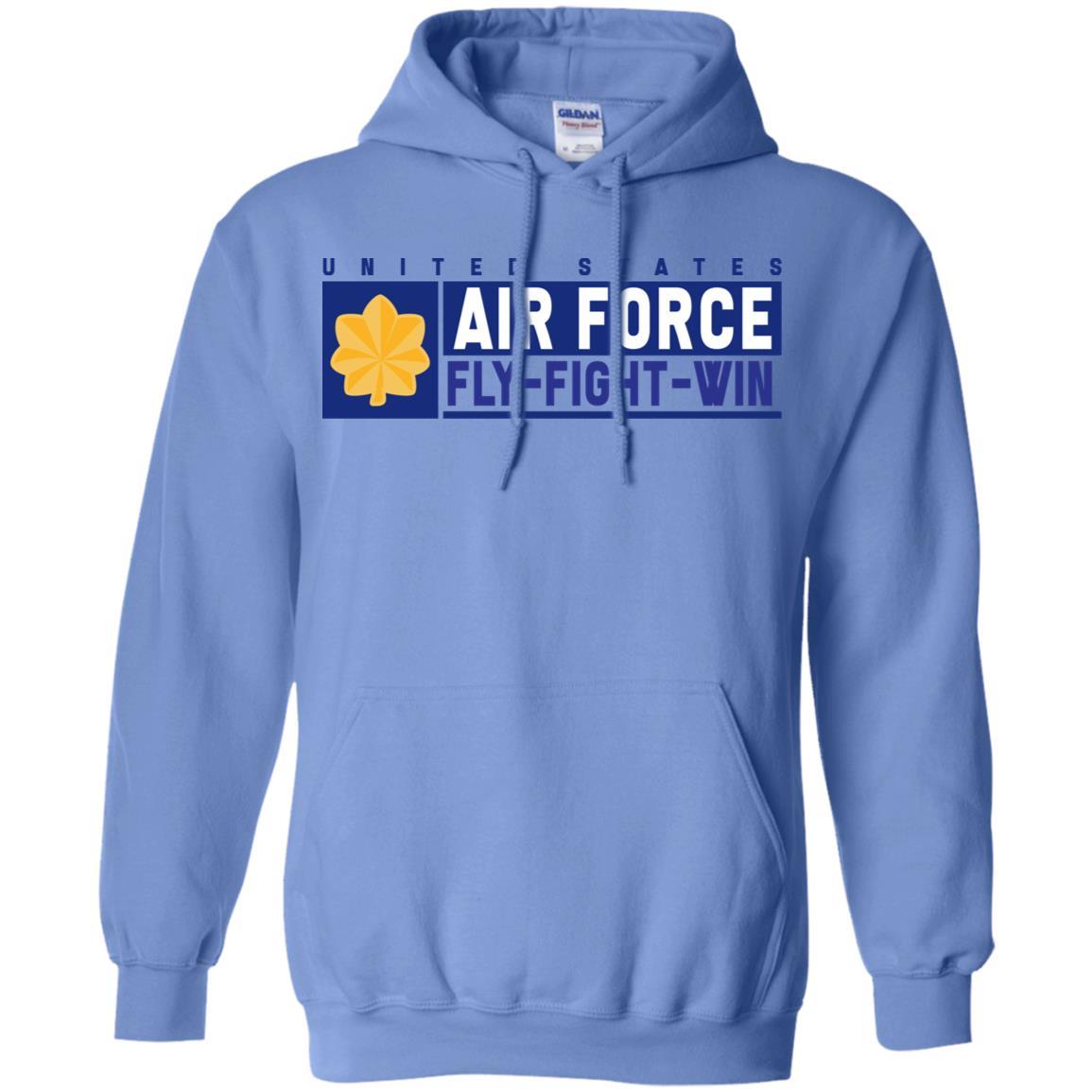 US Air Force O-4 Major Fly - Fight - Win Long Sleeve - Pullover Hoodie-TShirt-USAF-Veterans Nation