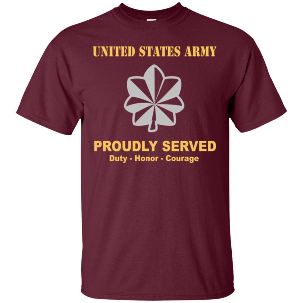 US Army O-5 Lieutenant Colonel O5 LTC Field Officer Ranks Men Front Shirt US Army Rank-TShirt-Army-Veterans Nation