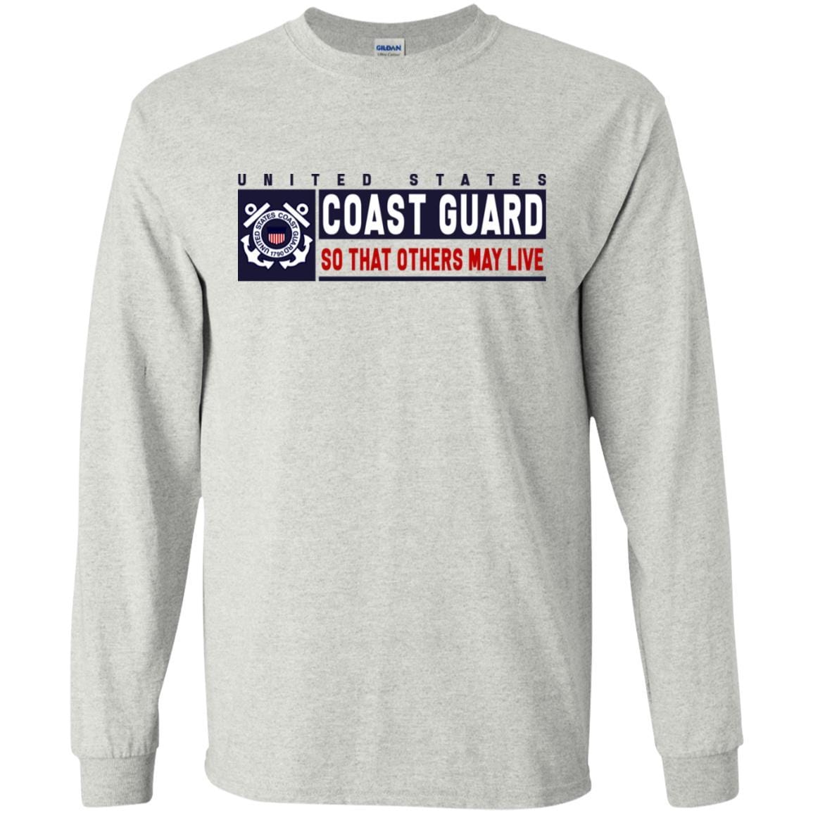 US Coast Guard So That Others May Live Long Sleeve - Pullover Hoodie-TShirt-USCG-Veterans Nation