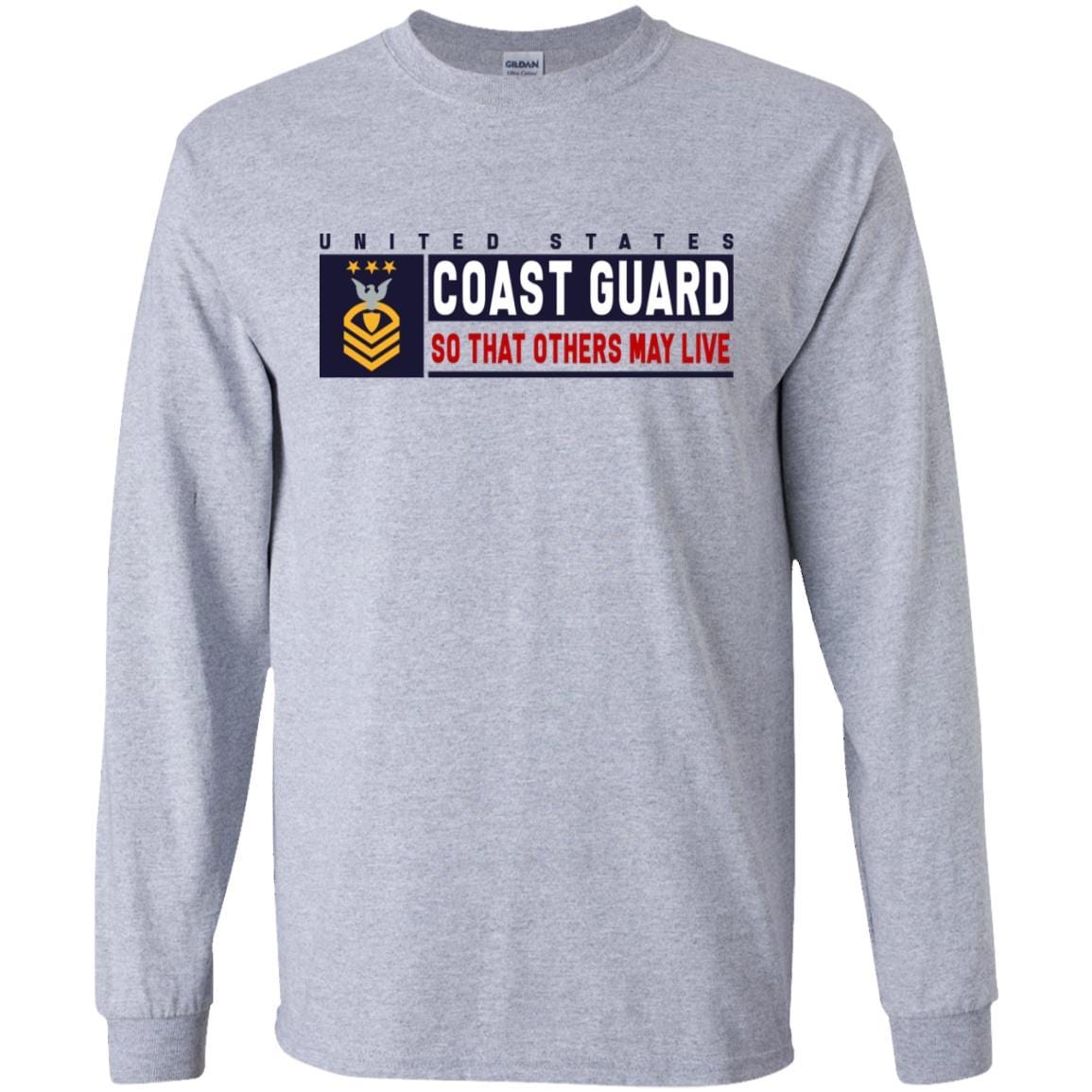 US Coast Guard E-9 Master Chief Petty Officer Of The Coast Guard MCPOC So That Others May Live Long Sleeve - Pullover Hoodie-TShirt-USCG-Veterans Nation