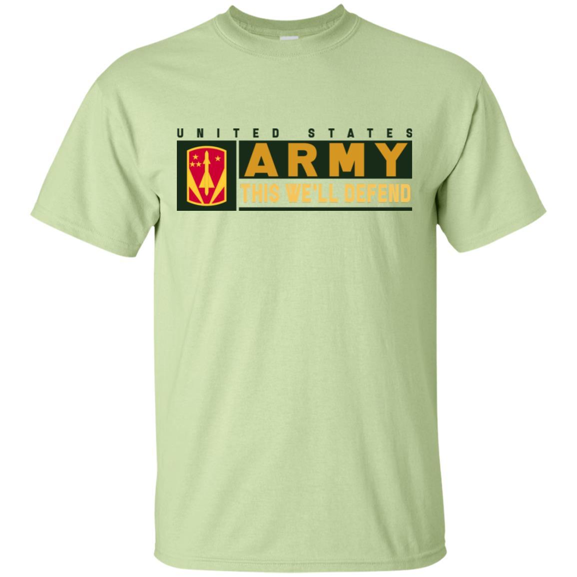 US Army 31ST AIR DEFENSE ARTILLERY BRIGADE- This We'll Defend T-Shirt On Front For Men-TShirt-Army-Veterans Nation