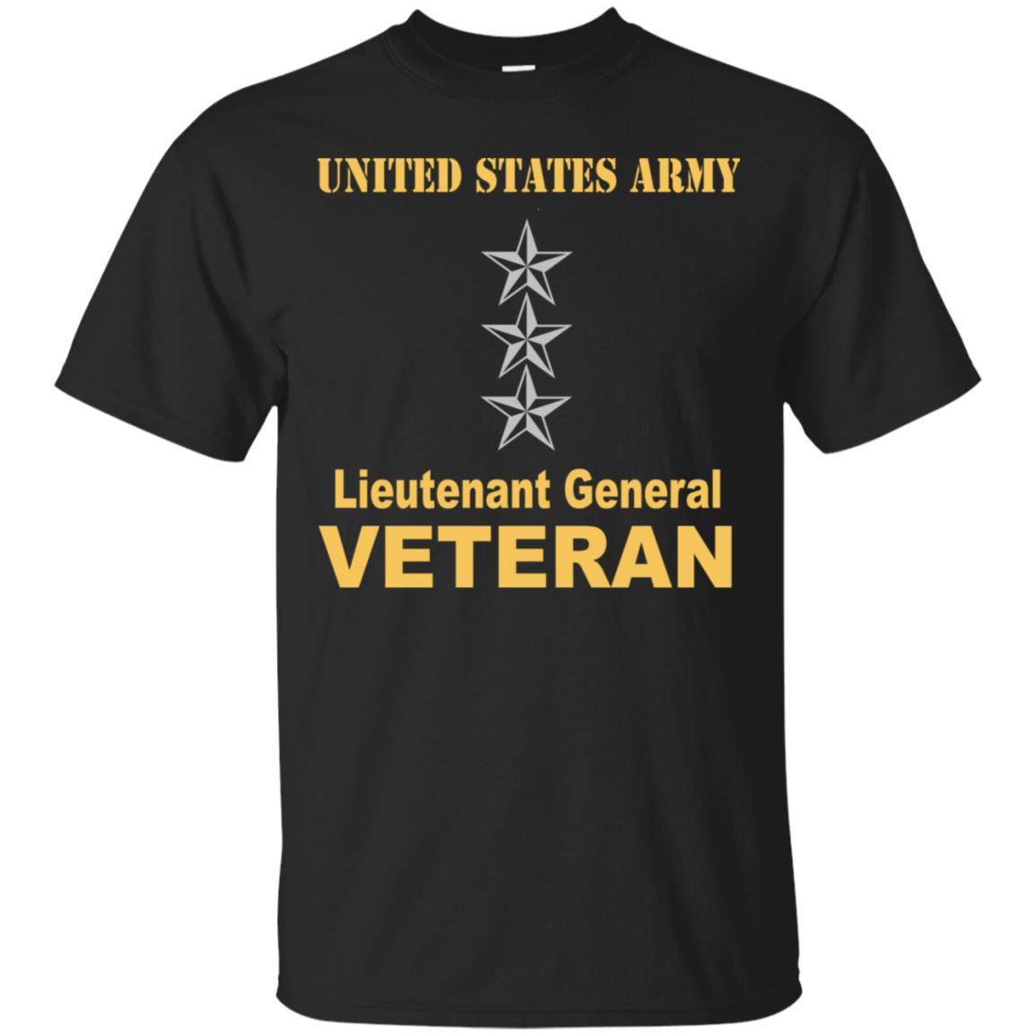 US Army O-9 Lieutenant General O9 LTG General Officer Veteran Men T Shirt On Front-TShirt-Army-Veterans Nation