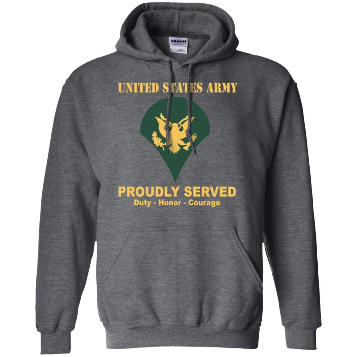 US Army E-4 SPC E4 Specialist Ranks Men Front Shirt US Army Rank-TShirt-Army-Veterans Nation