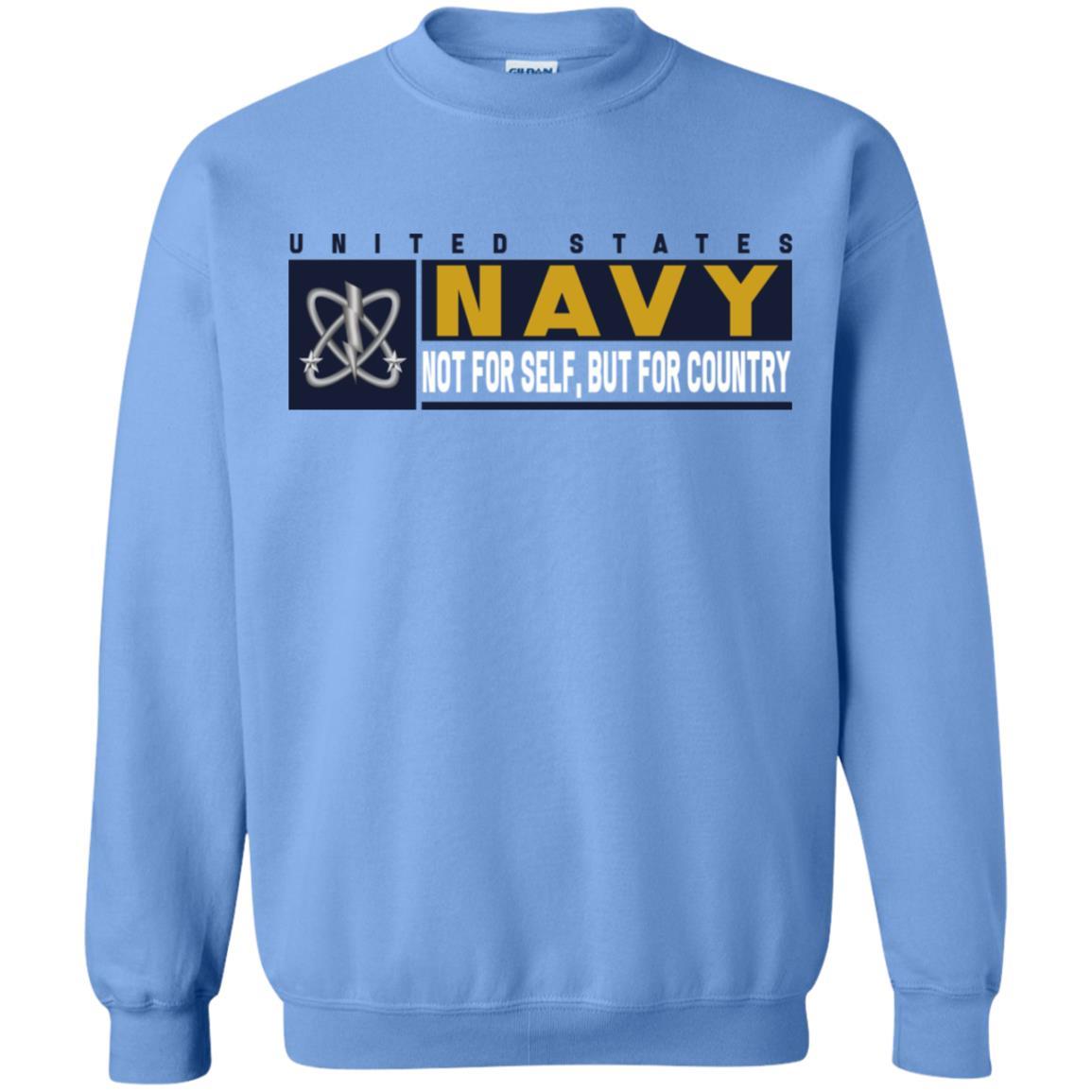 Navy Electronics Warfare Technician Navy EW- Not for self Long Sleeve - Pullover Hoodie-TShirt-Navy-Veterans Nation