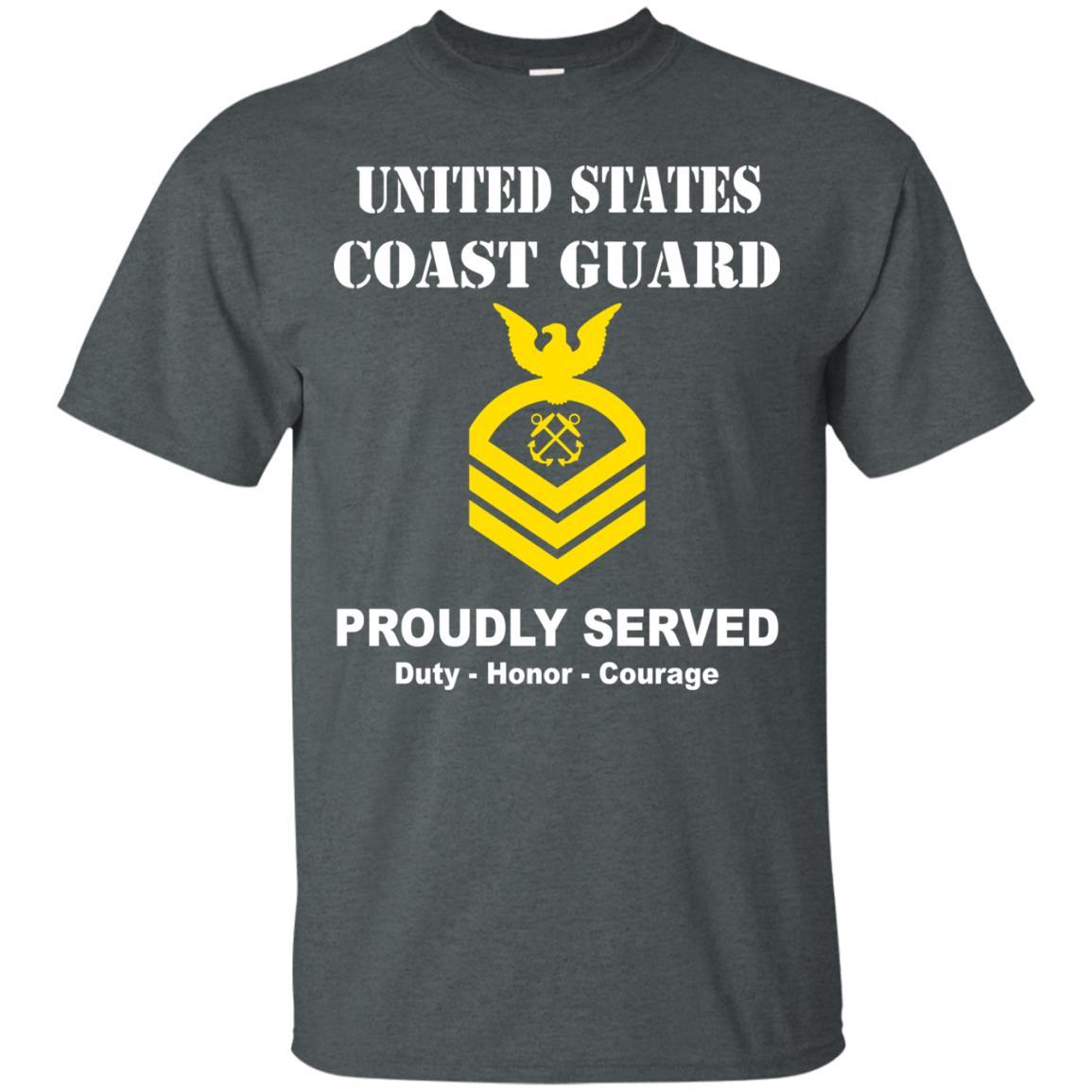 US Coast Guard E-7 Chief Petty Officer E7 CPO Chief Petty Officer Men Front USCG T Shirt-TShirt-USCG-Veterans Nation