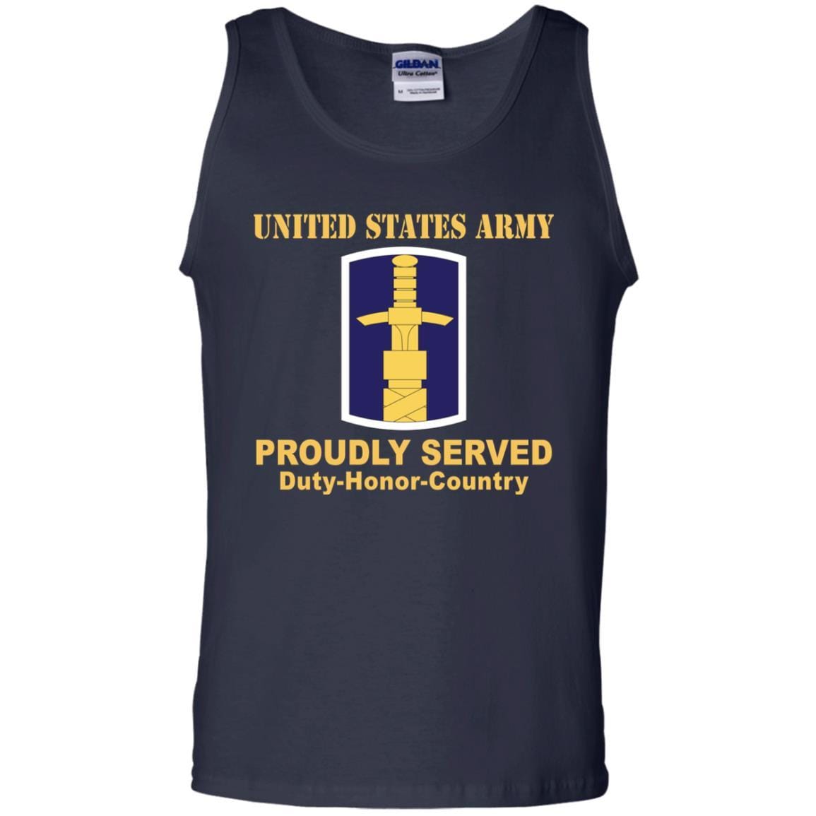 US ARMY 321 CIVIL AFFAIRS BRIGADE- Proudly Served T-Shirt On Front For Men-TShirt-Army-Veterans Nation