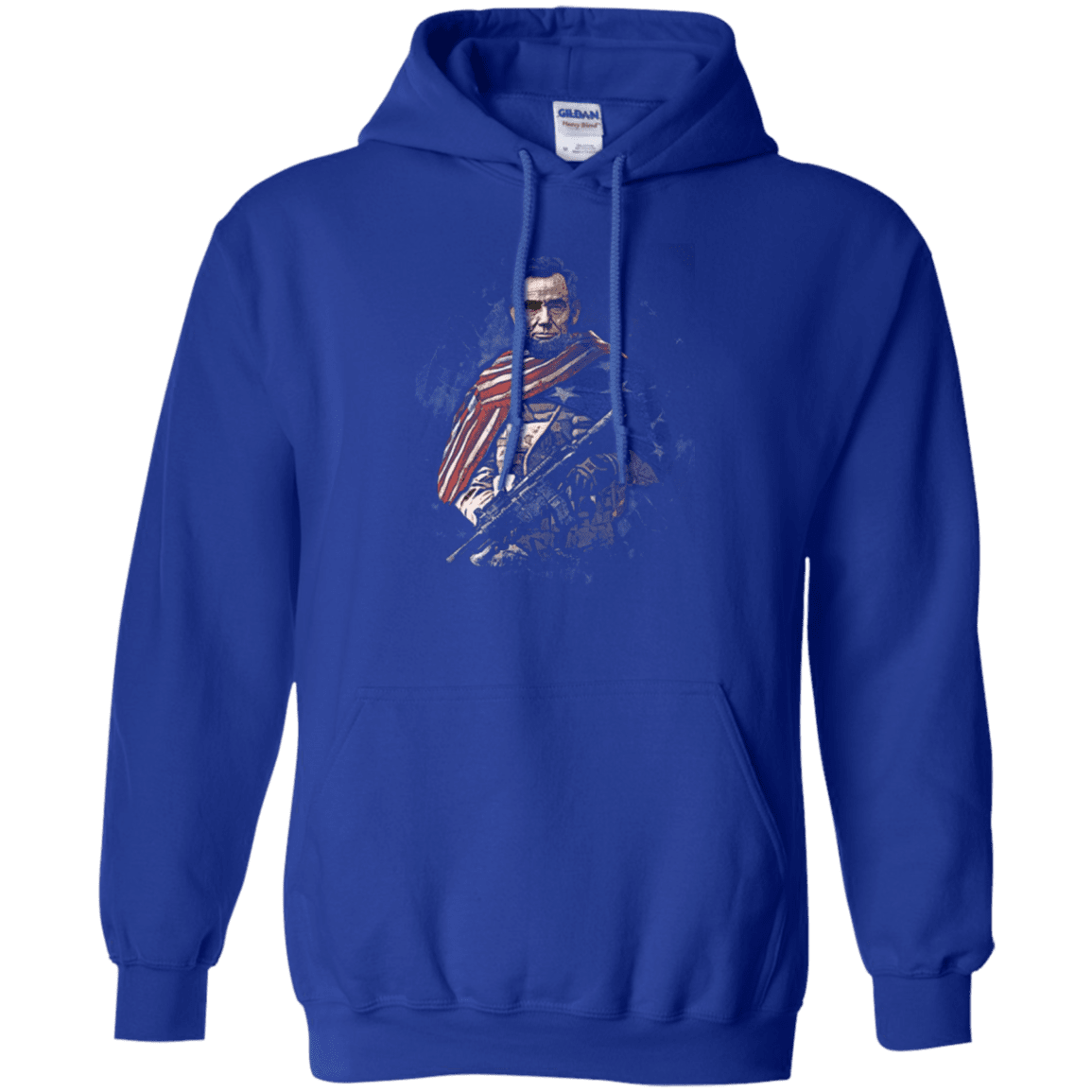 Military T-Shirt "Abraham Lincoln Soldier Presidents"-TShirt-General-Veterans Nation