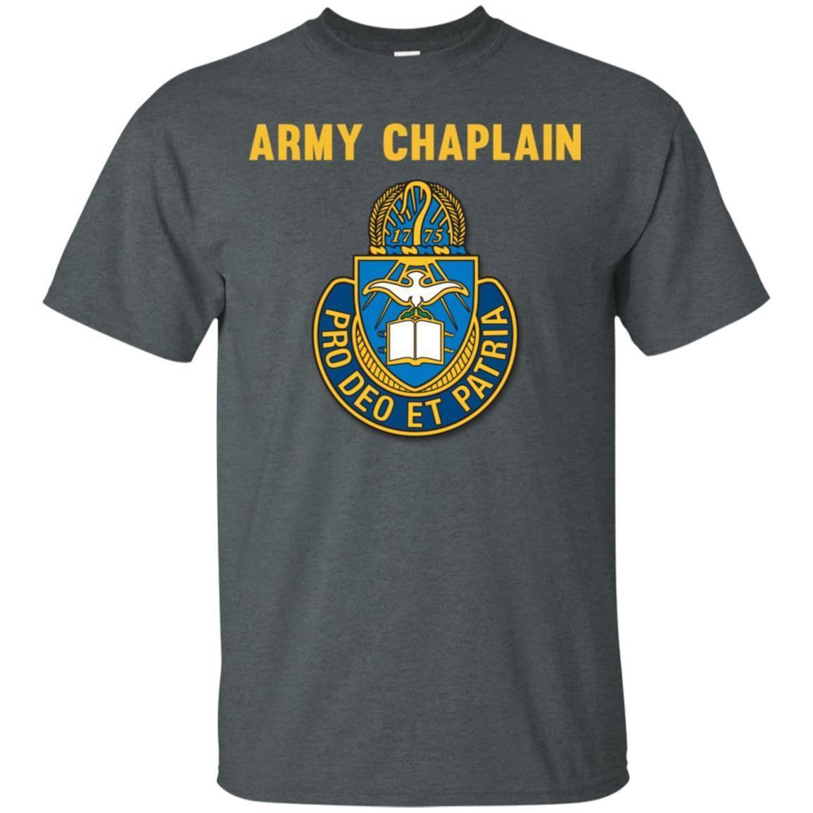 US Army Chaplain T-Shirt For Men On Front-TShirt-Army-Veterans Nation